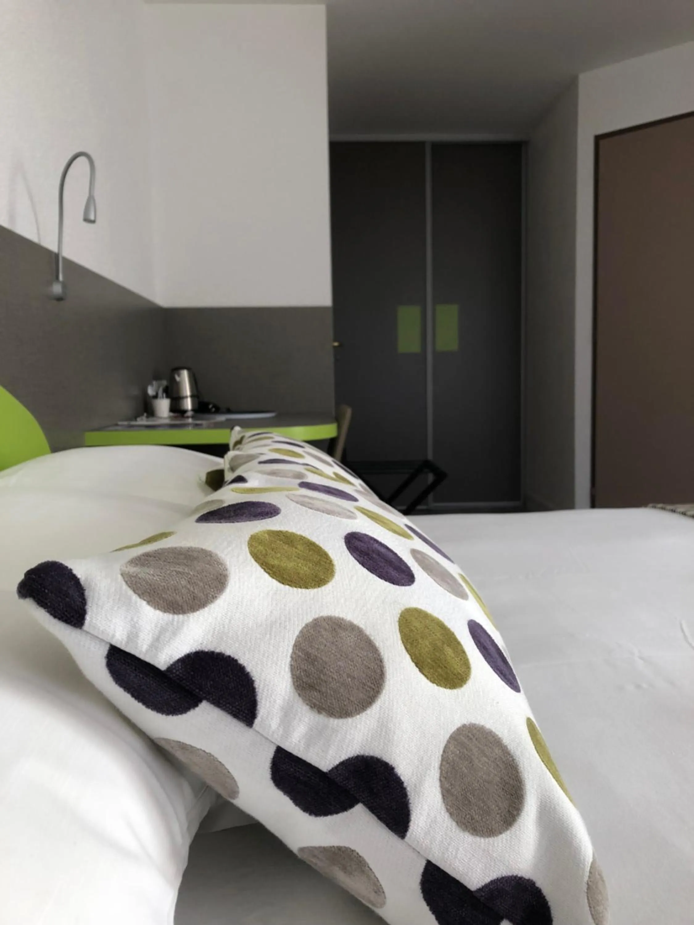 Decorative detail, Bed in Les Tilleuls Montbeliard Sud Audincourt