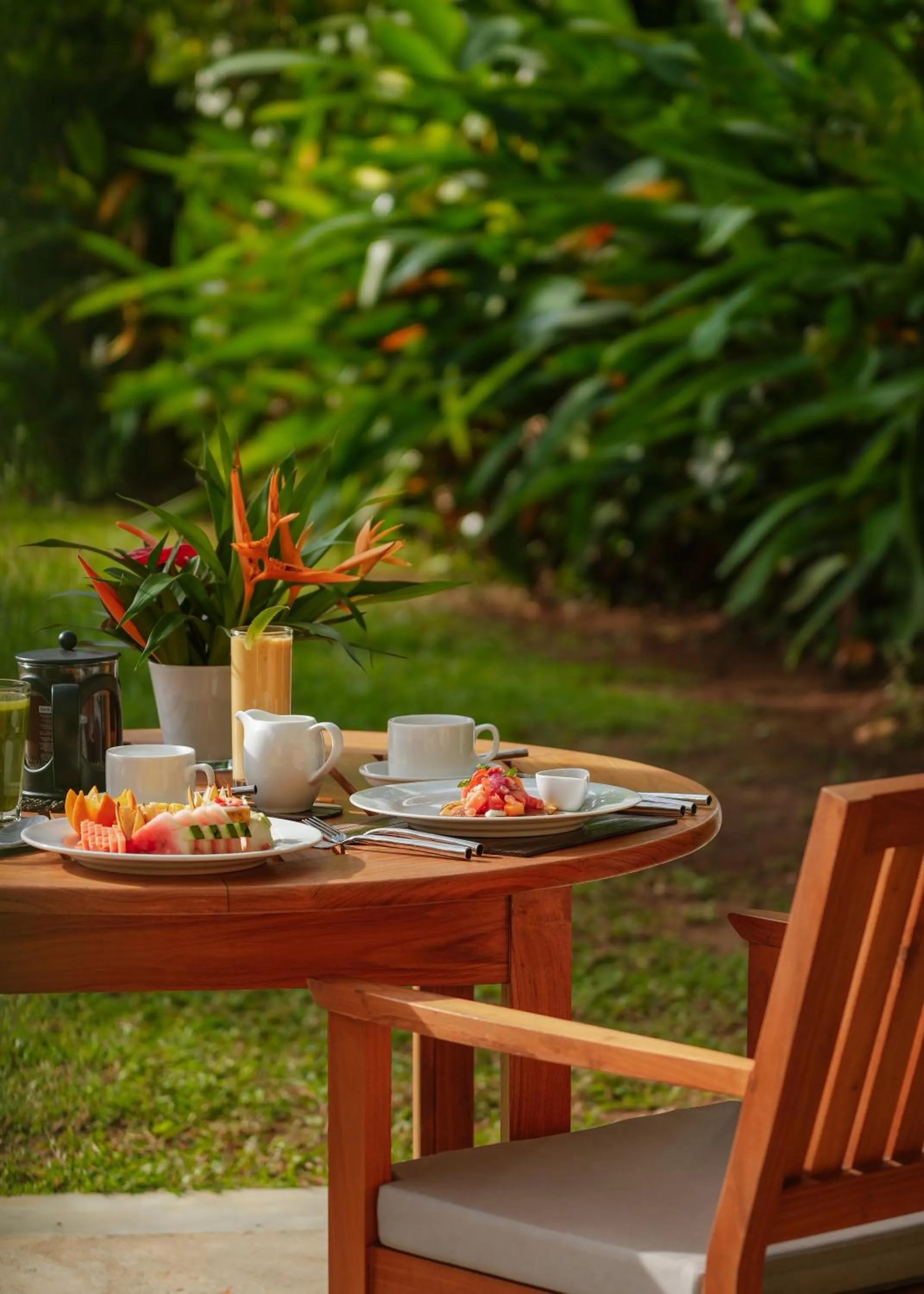 Dining area in The Last House