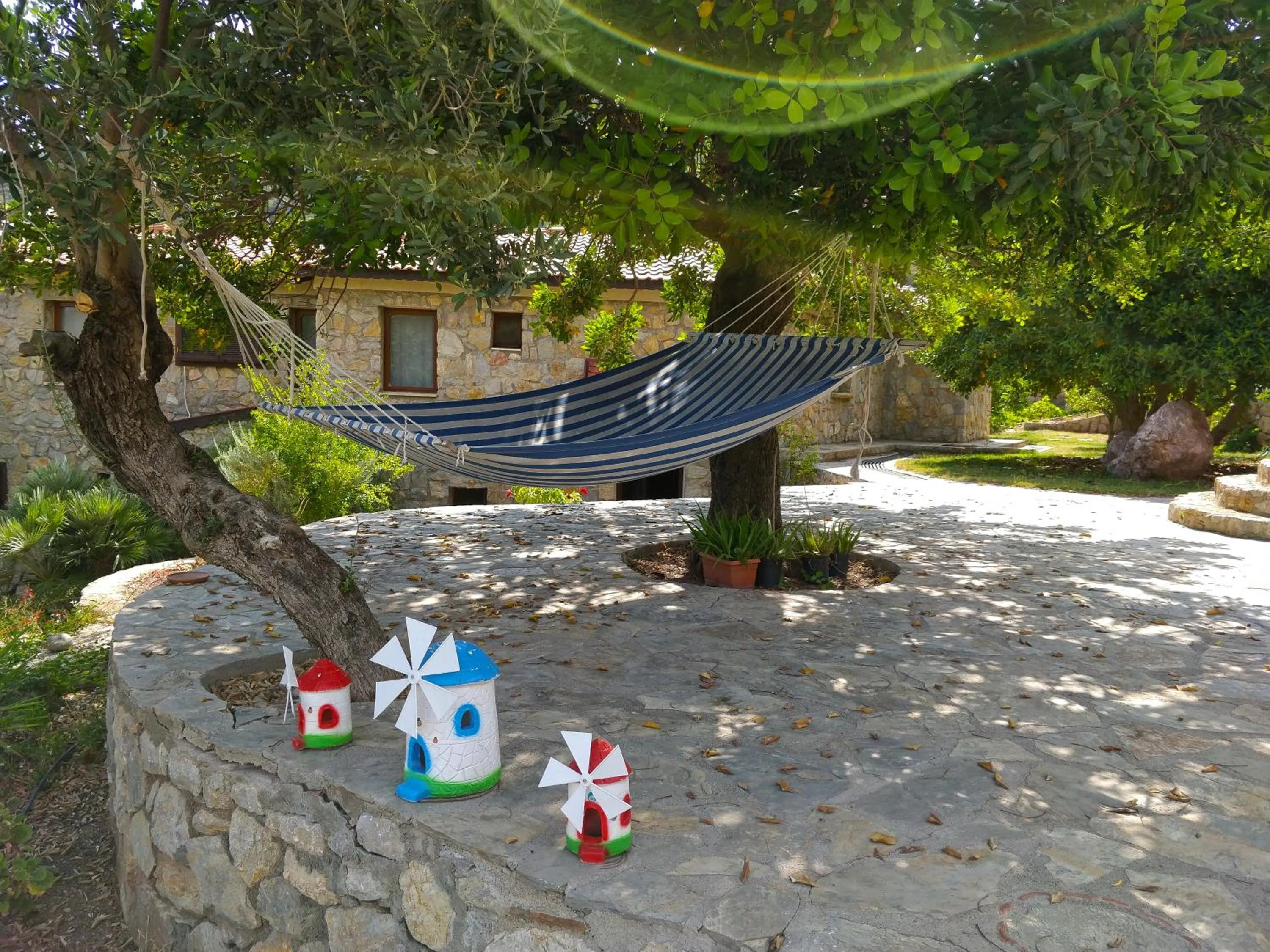 Garden in Zephyros Hotel