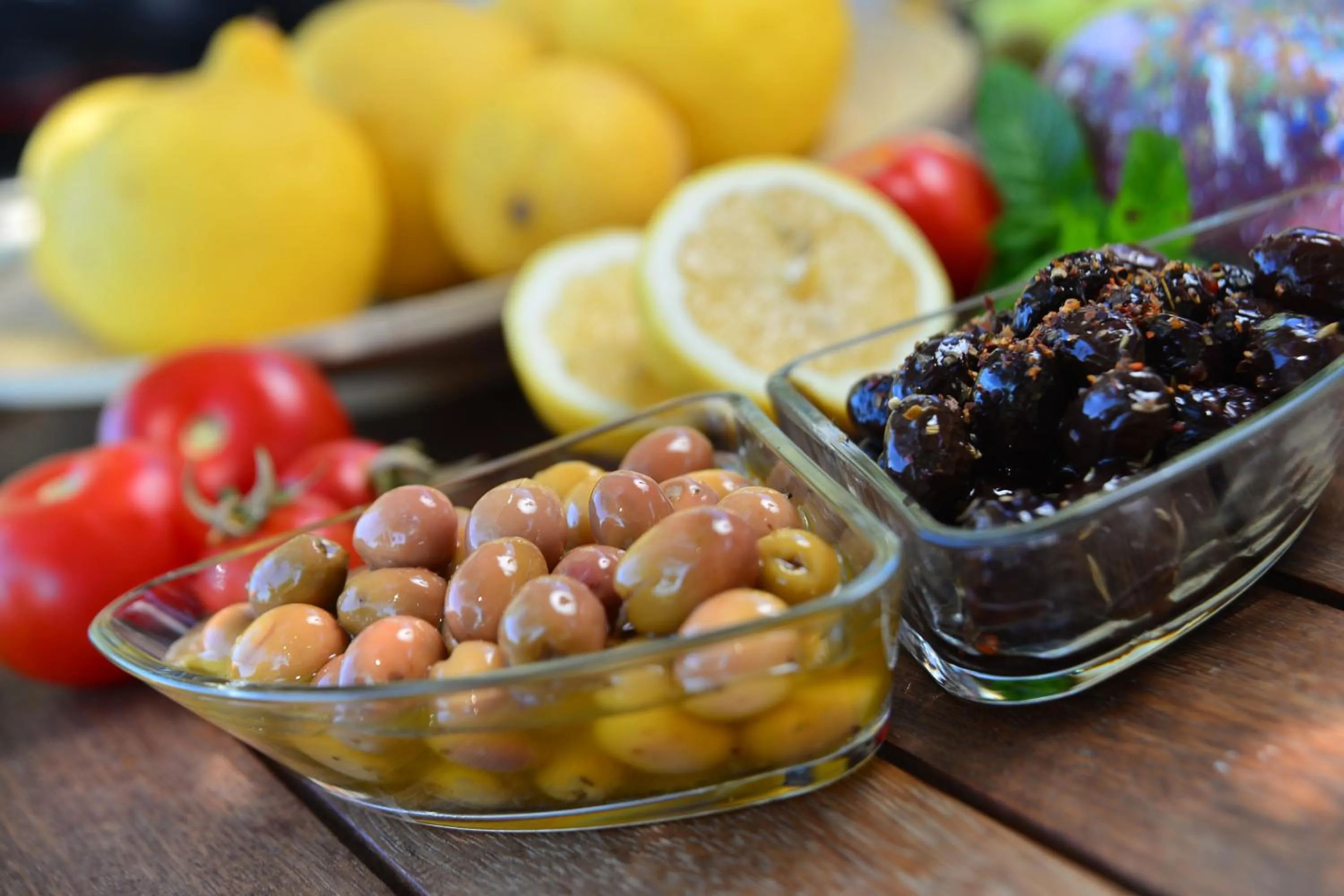 Food close-up in Zephyros Hotel