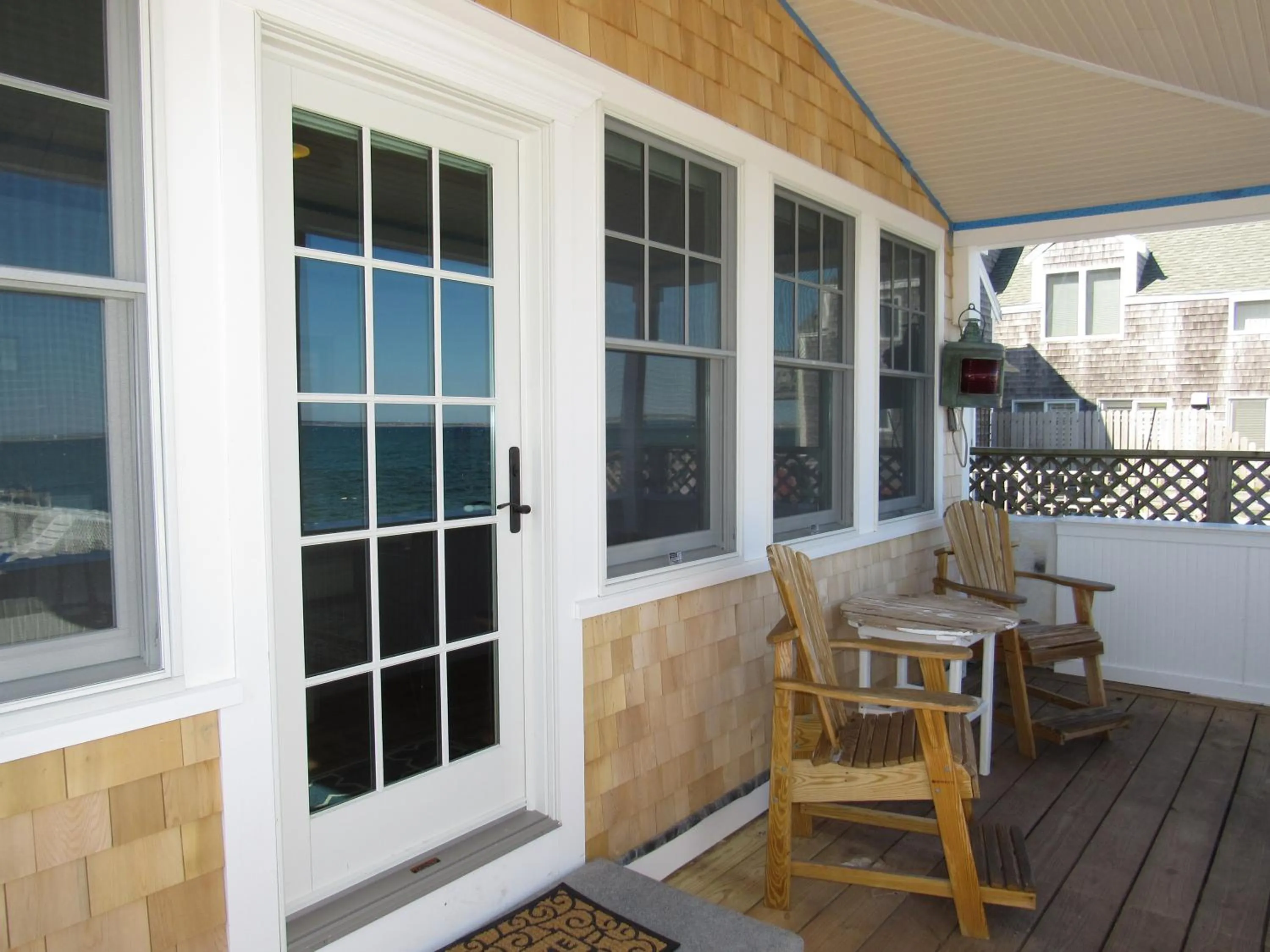 Patio in The Masthead Resort