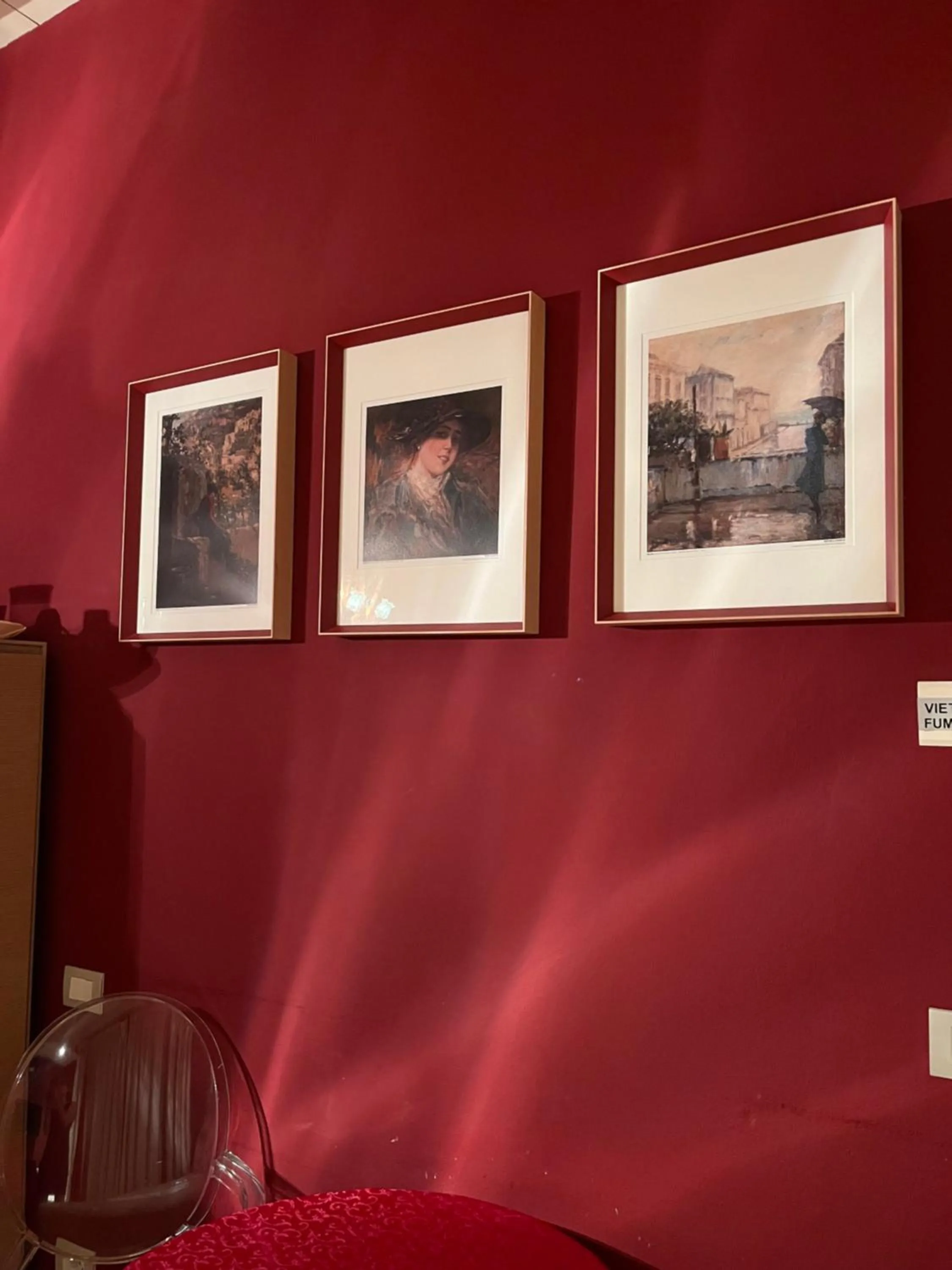 Decorative detail in Residenza San Faustino