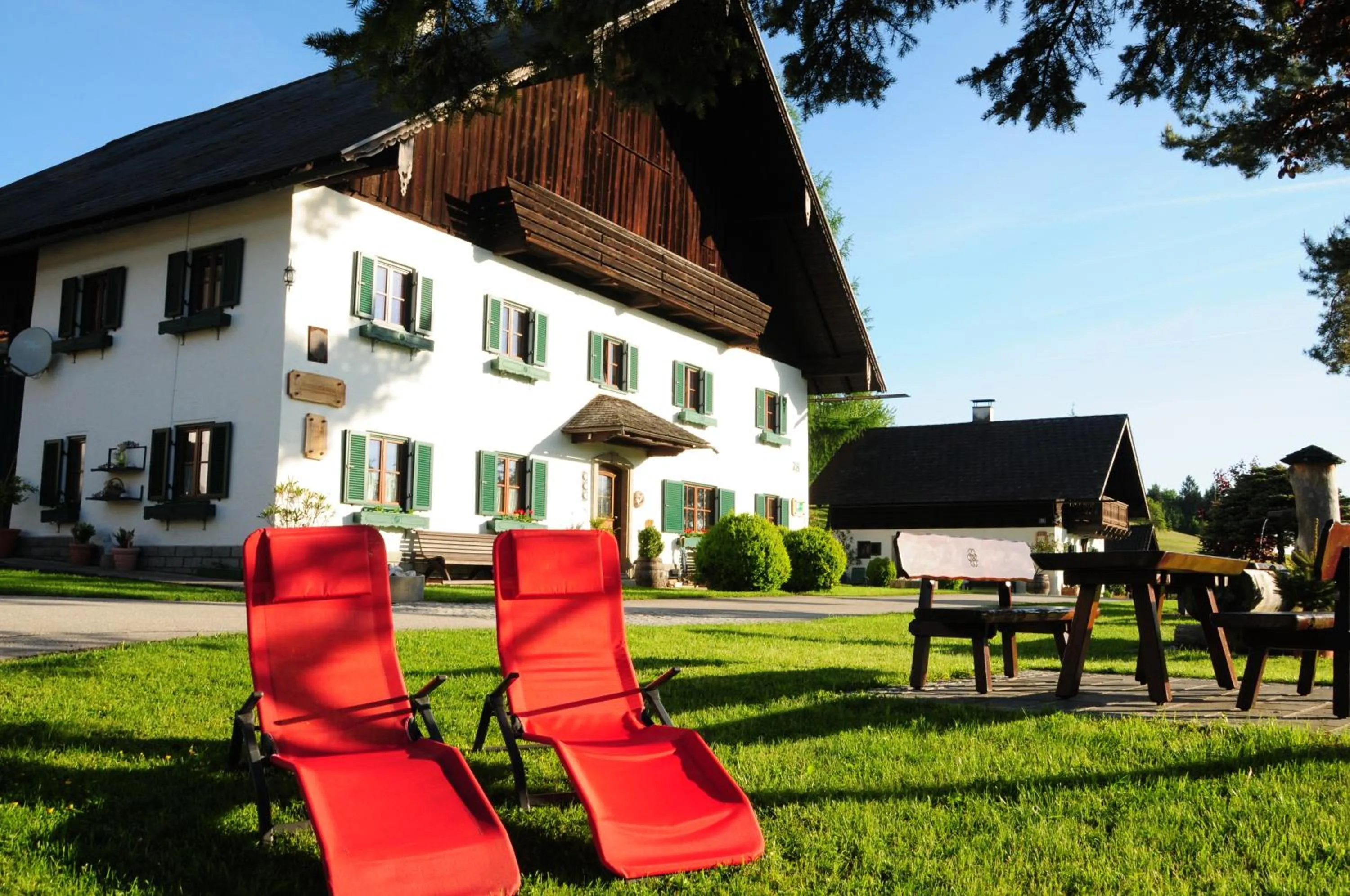 sunbed in Ferienhof Margarethengut