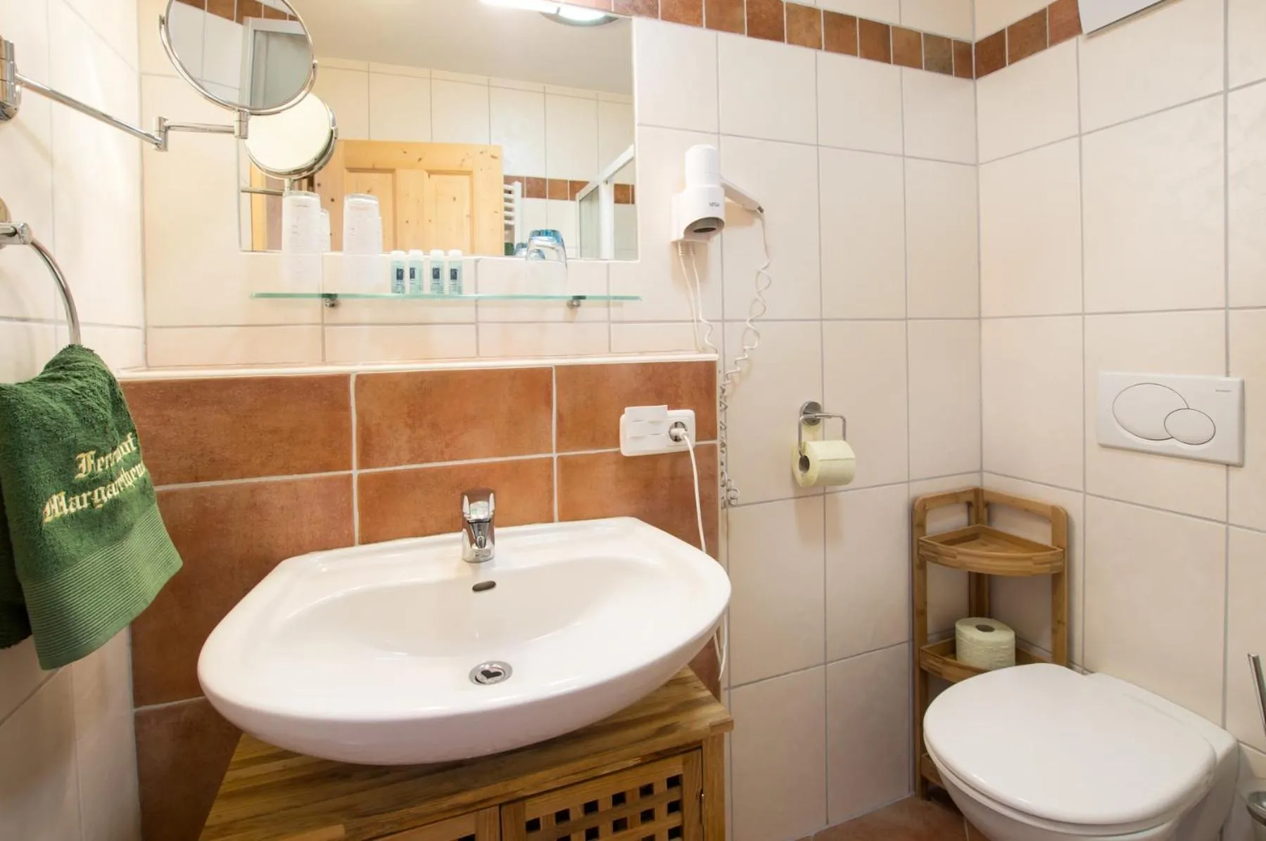 Shower in Ferienhof Margarethengut