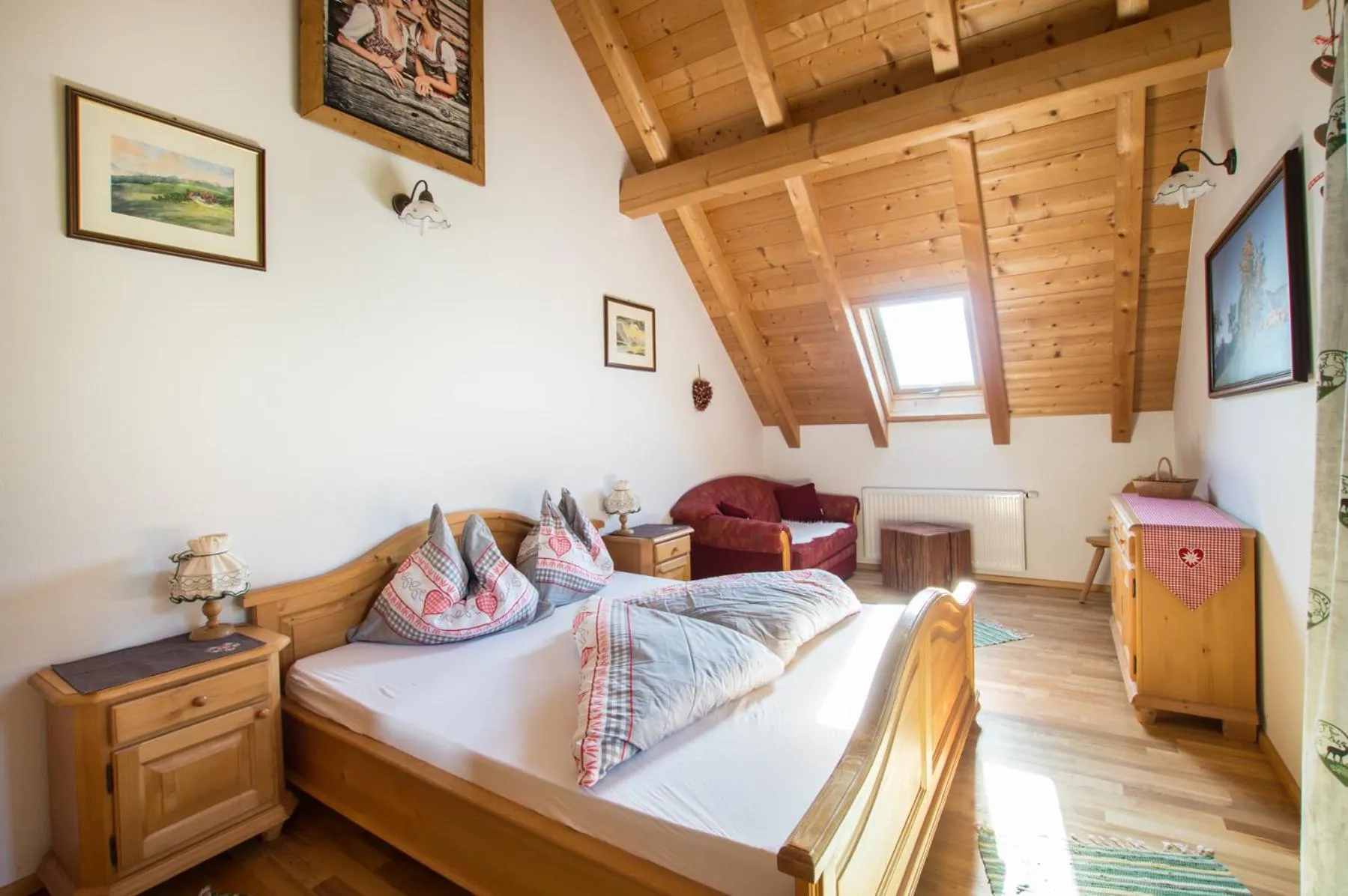 Bed in Ferienhof Margarethengut