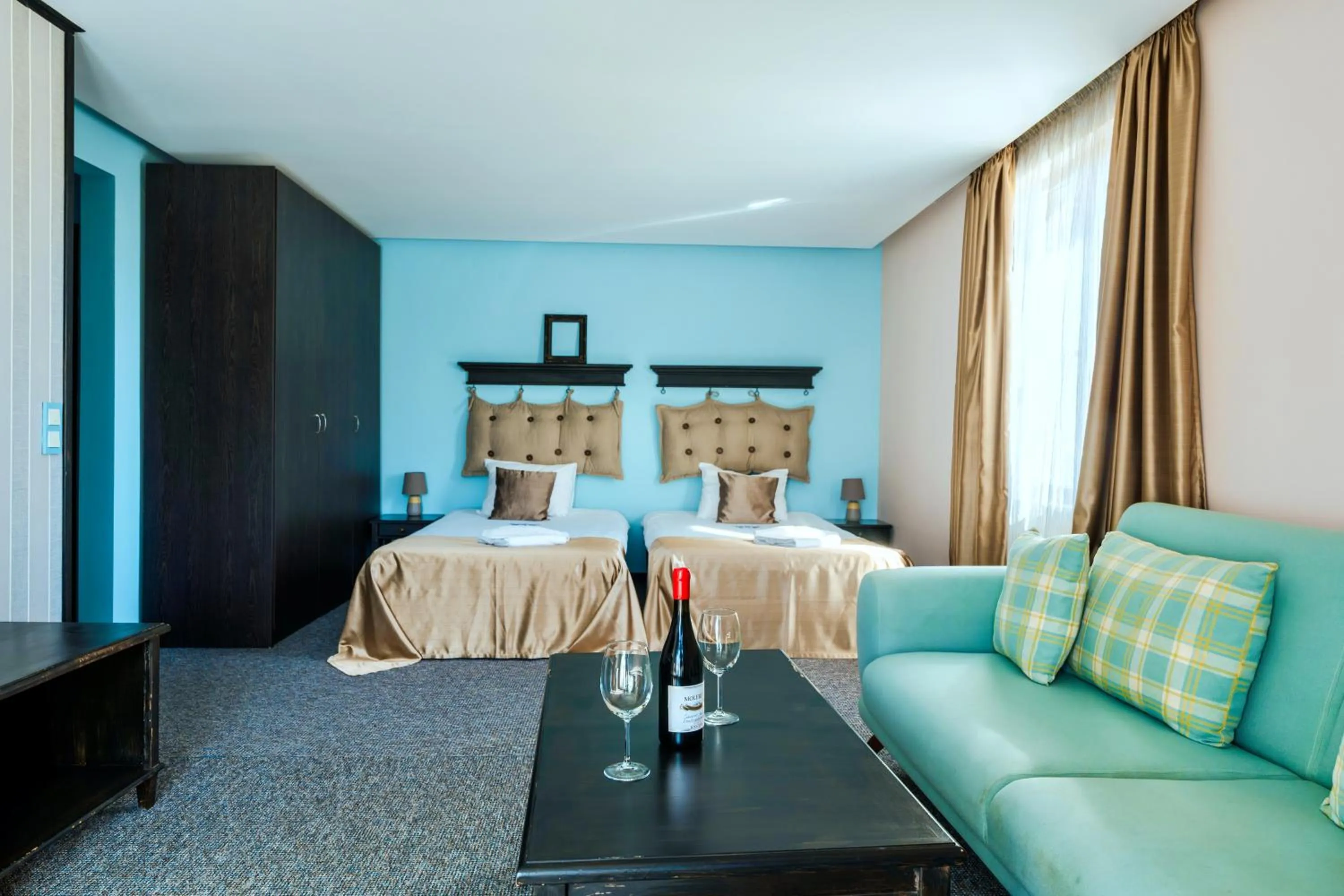 Photo of the whole room, Bed in Wellness Hotel Bulgaria