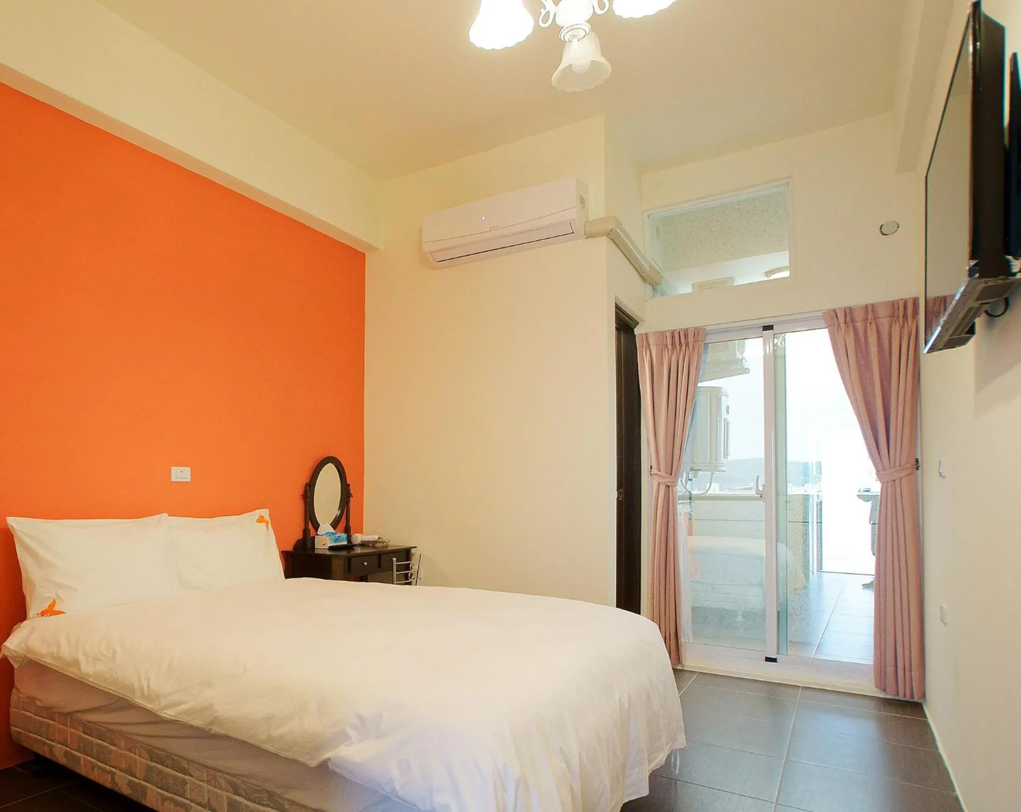 Balcony/Terrace, Bed in Trip Village-Sunshine Light Travel