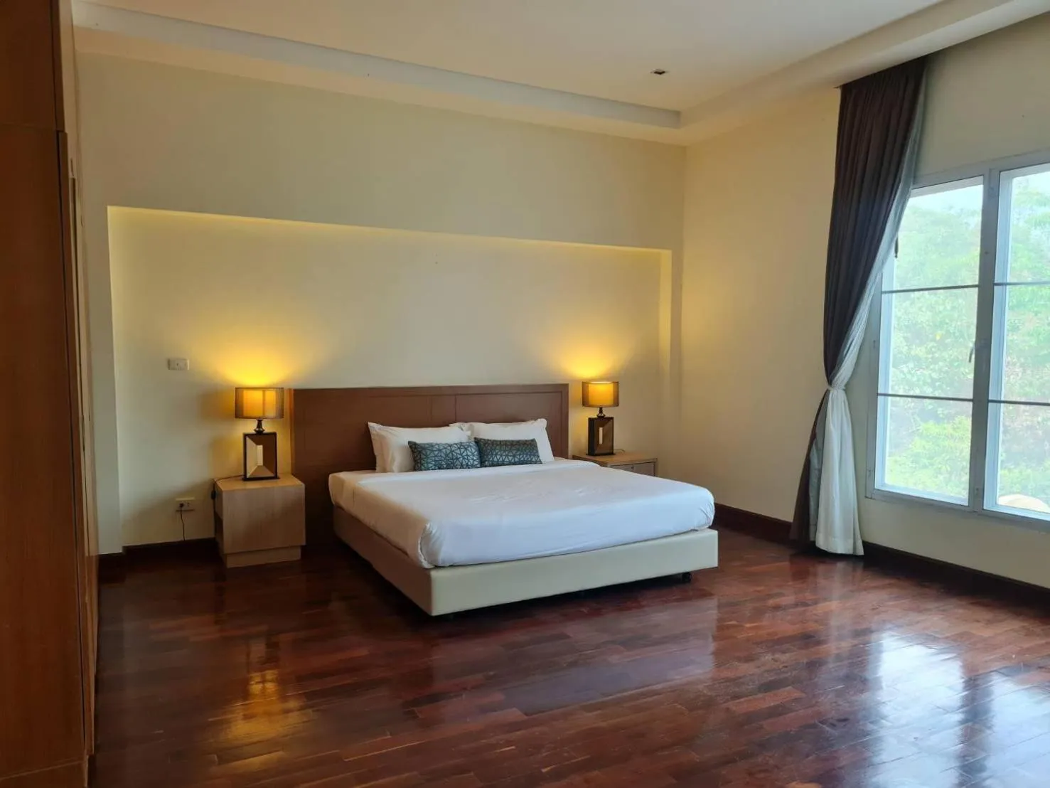 Bedroom, Bed in Villa Kanwara