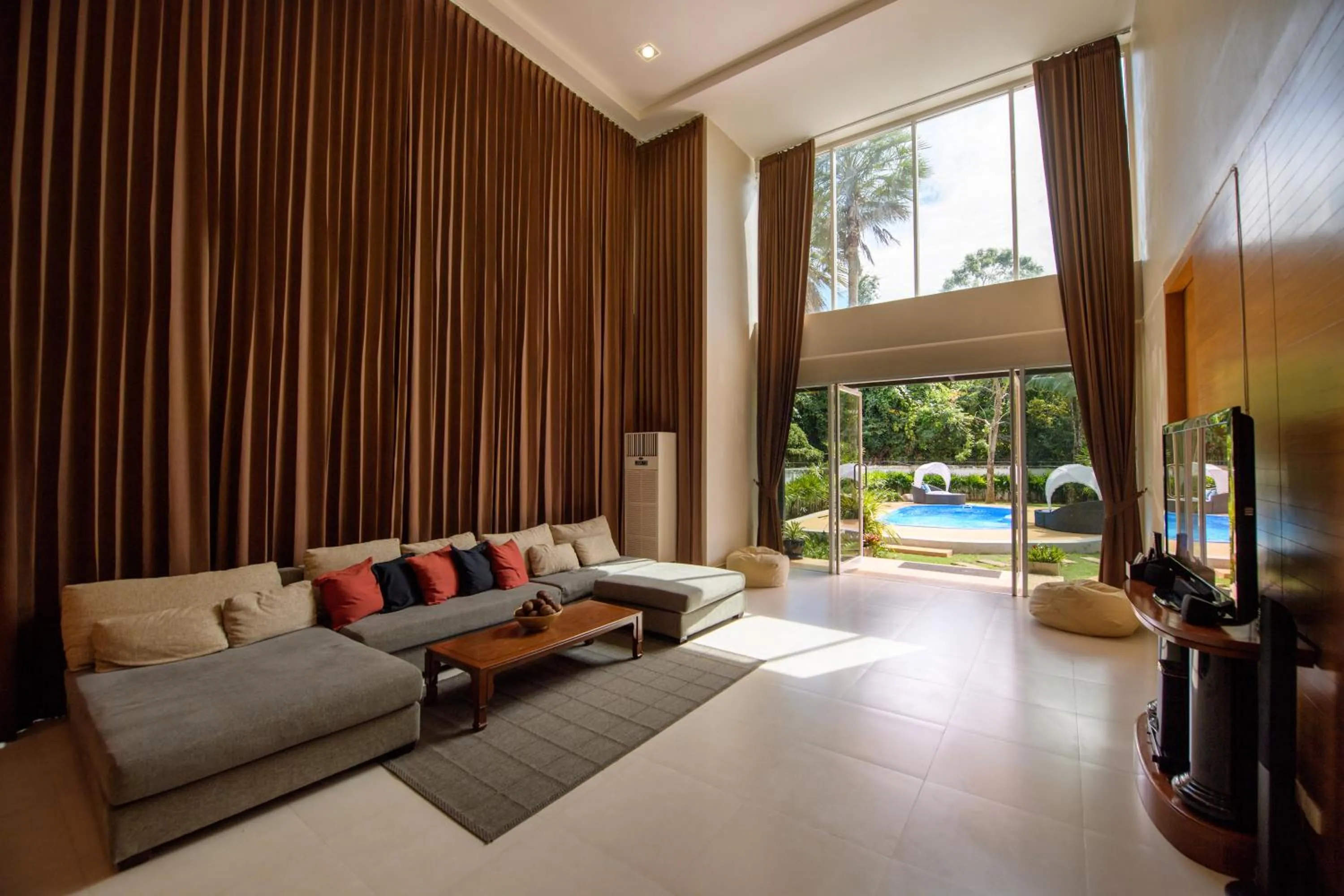 Living room in Villa Kanwara