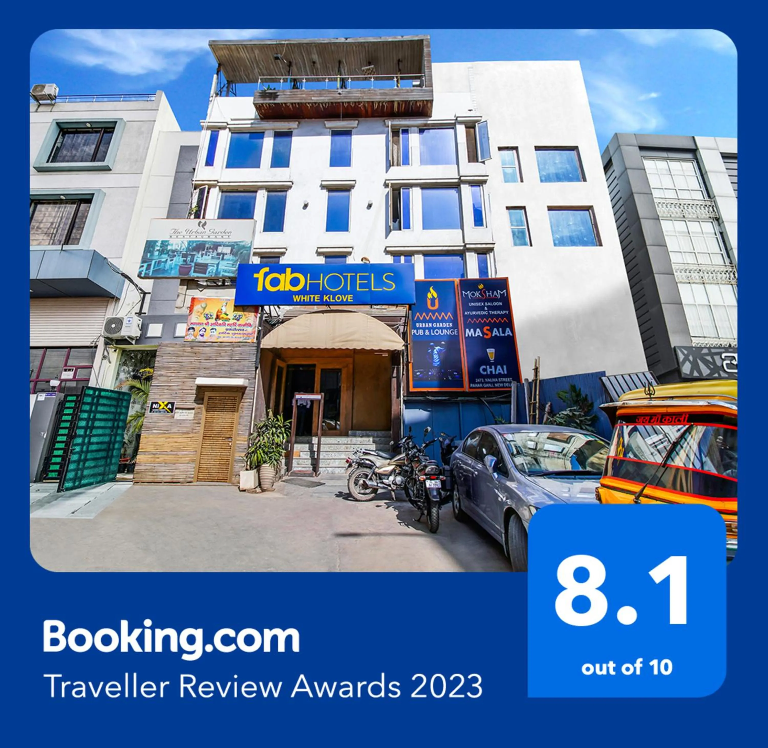 Property building in FabHotel White Klove - Nr New Delhi Railway Station