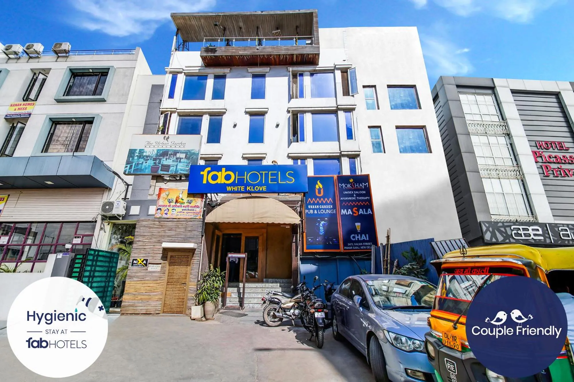 Facade/entrance in FabHotel White Klove - Nr New Delhi Railway Station