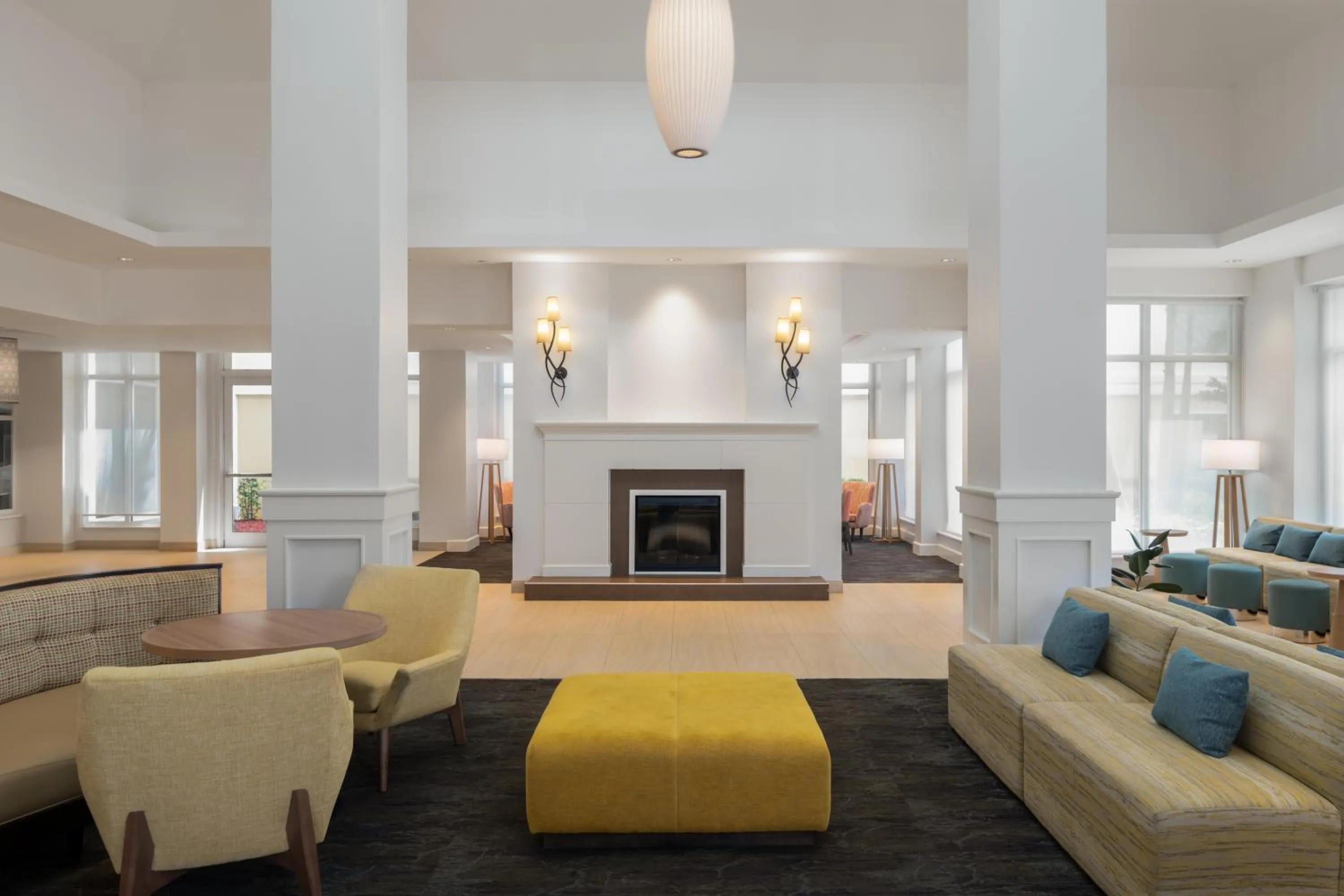 Lobby or reception in Hilton Garden Inn Daytona Beach Oceanfront