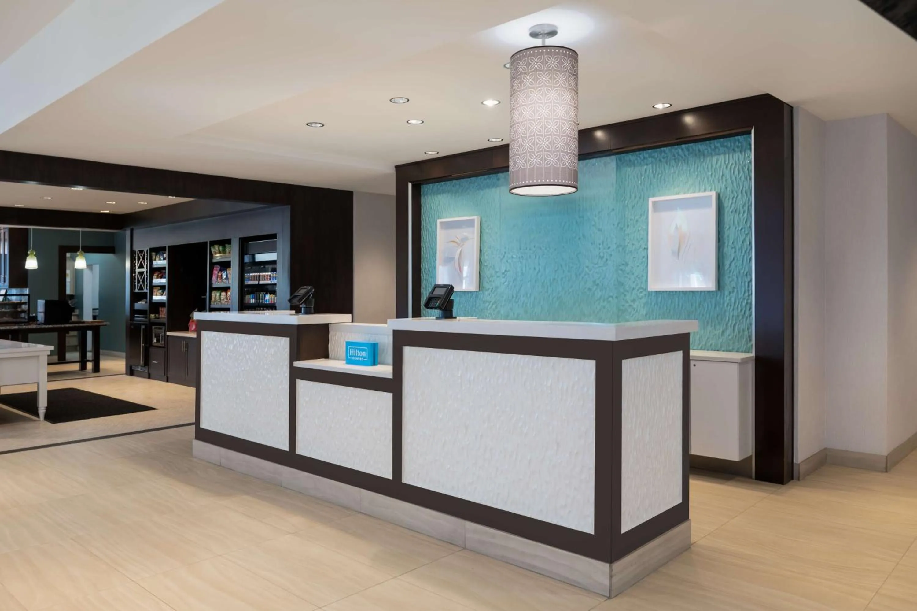Lobby or reception in Hilton Garden Inn Daytona Beach Oceanfront