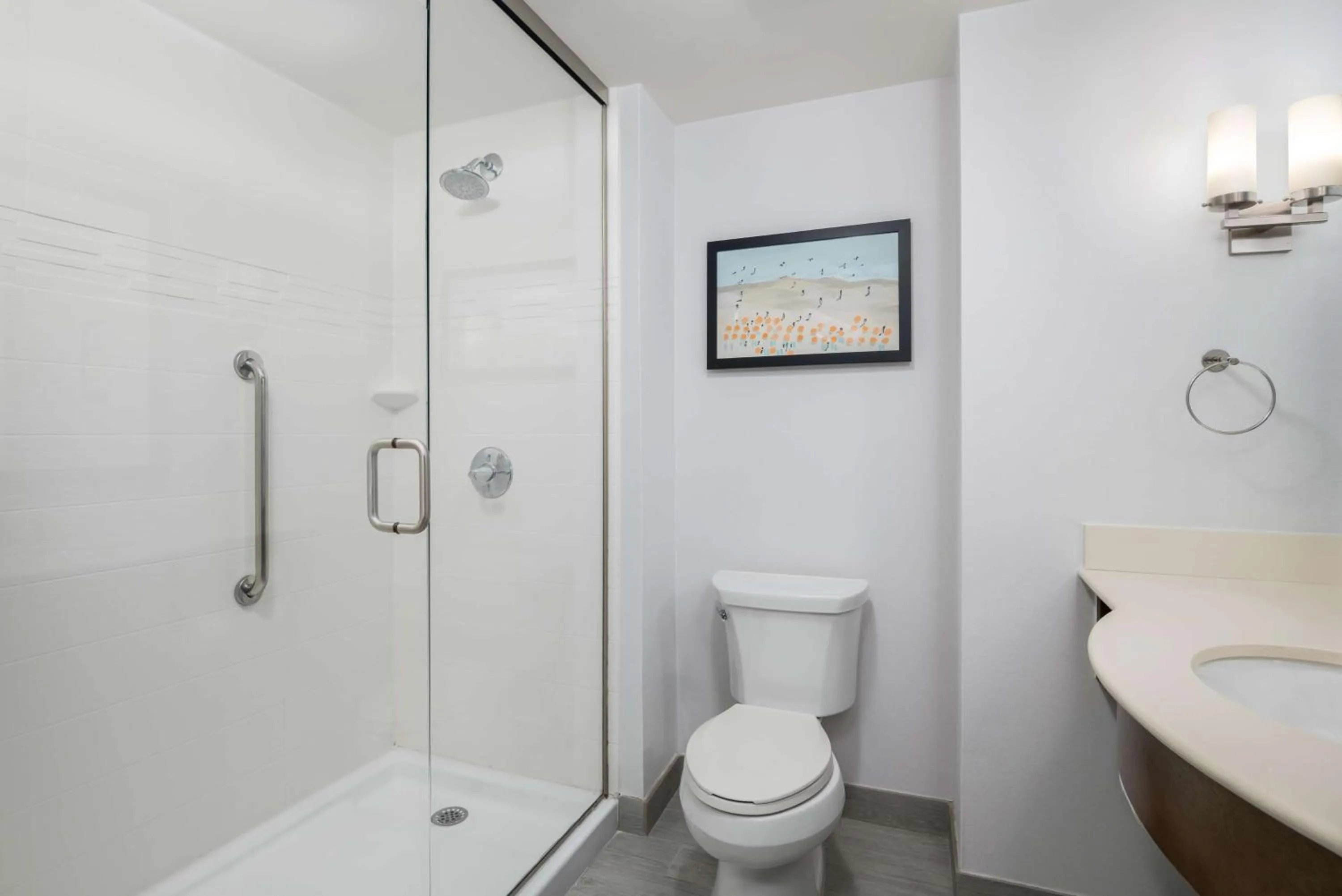 Bathroom in Hilton Garden Inn Daytona Beach Oceanfront