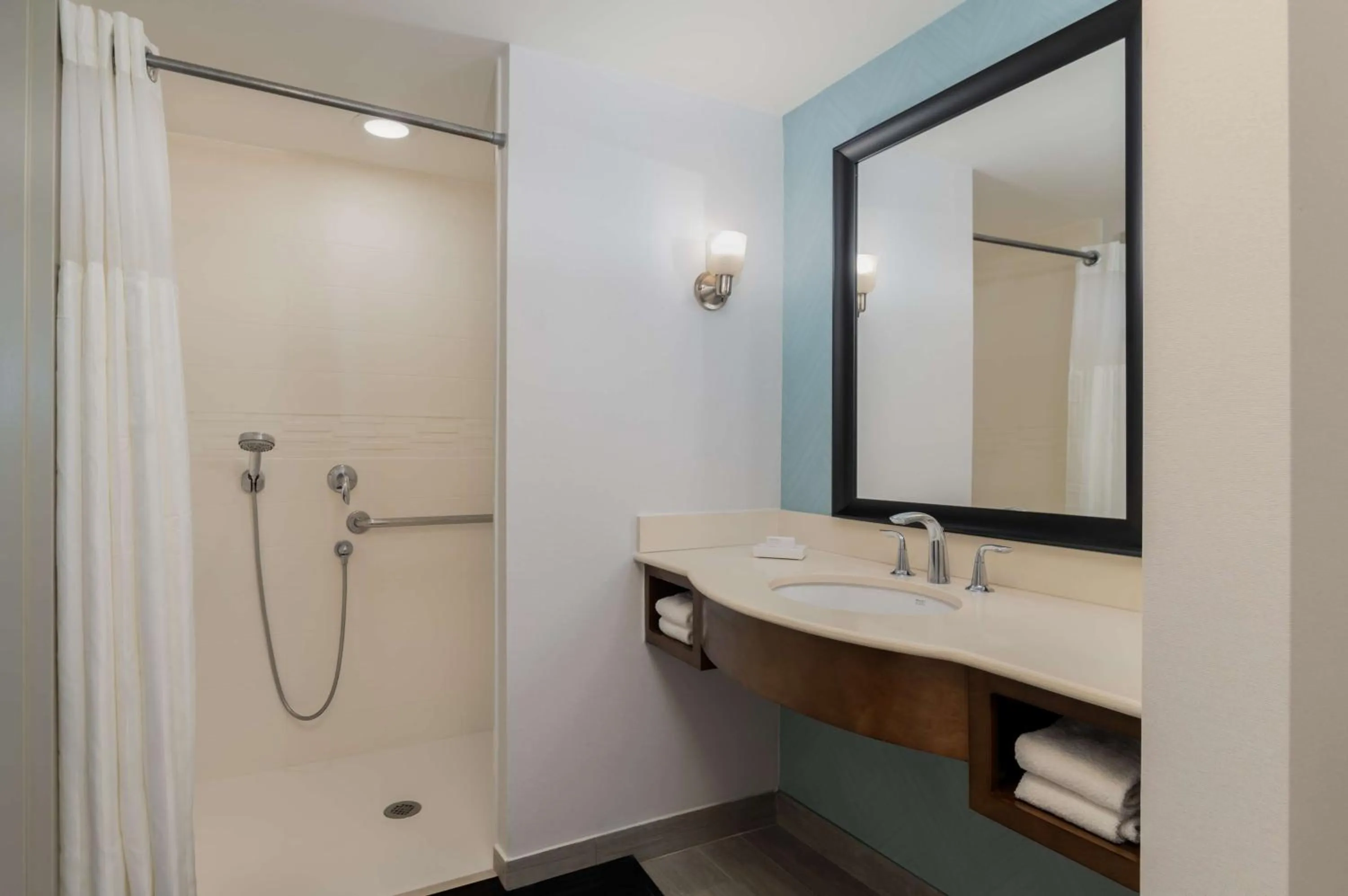 Bathroom in Hilton Garden Inn Daytona Beach Oceanfront