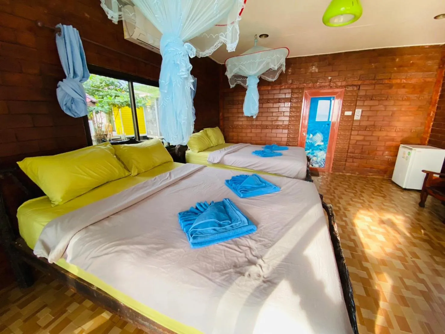 Bed in I-Lay House Koh Kood