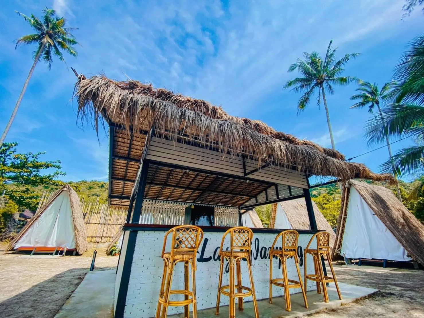 Lounge or bar in I-Lay House Koh Kood