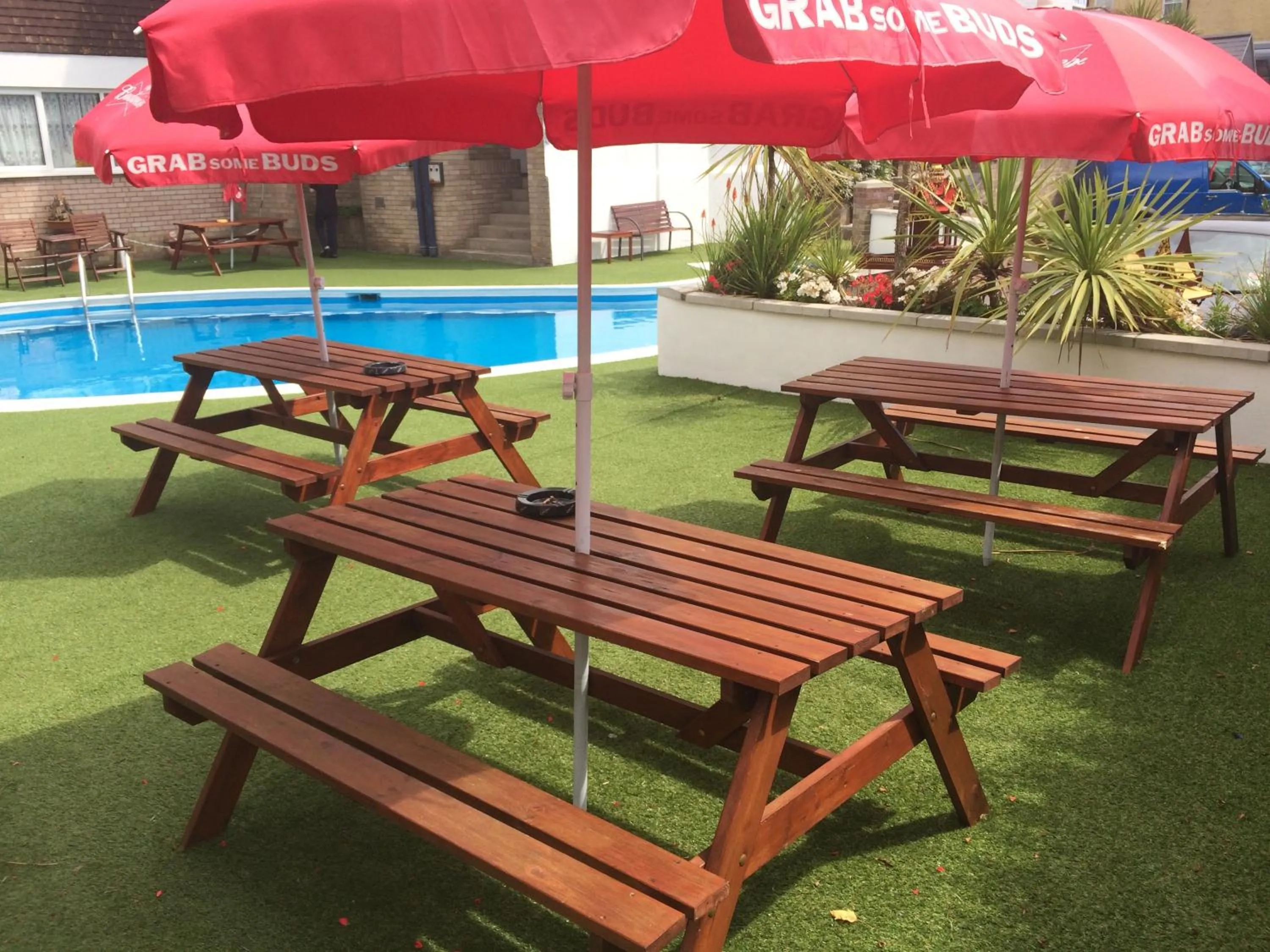 Garden in Hotel Victoria