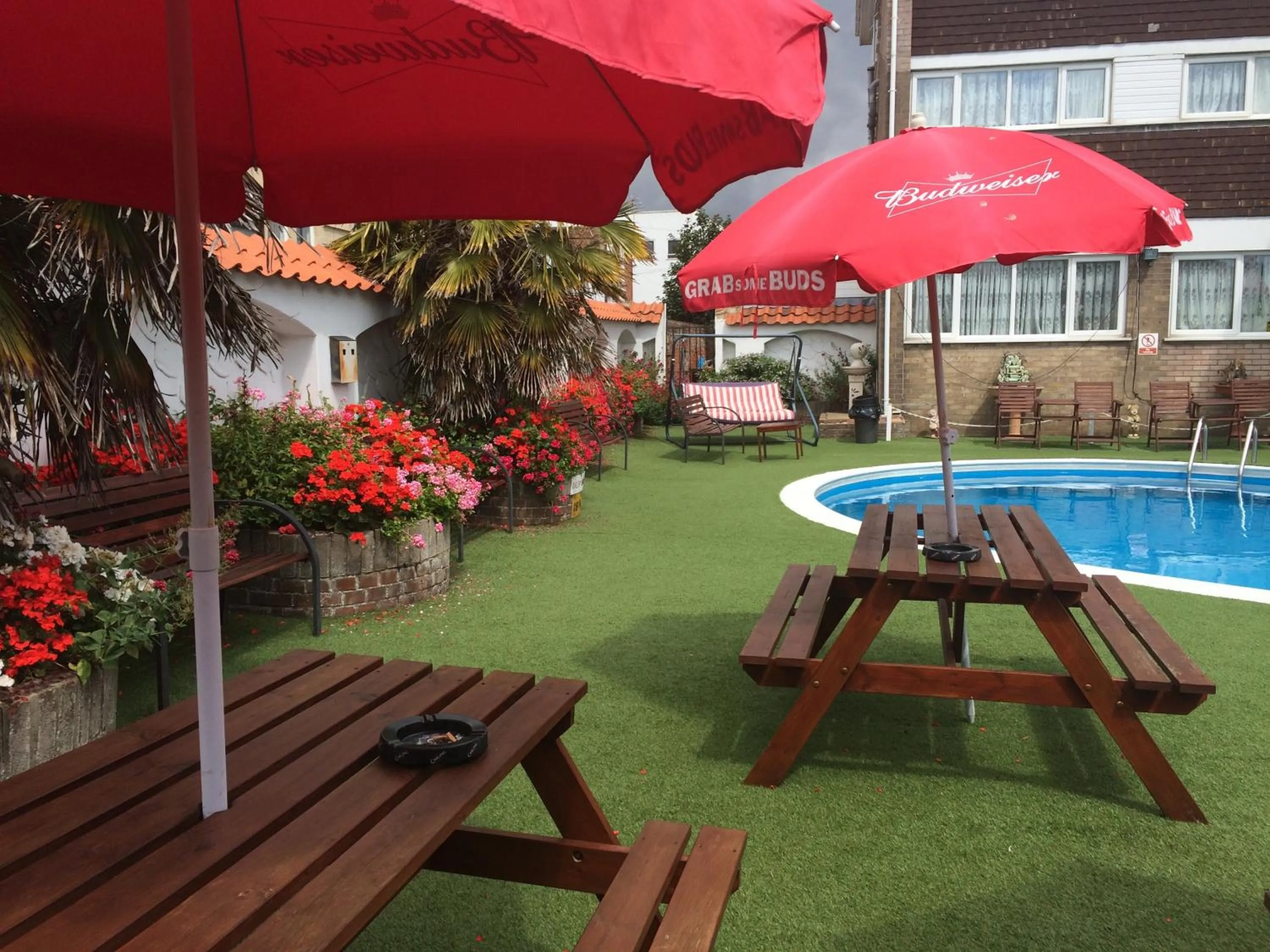 Garden in Hotel Victoria