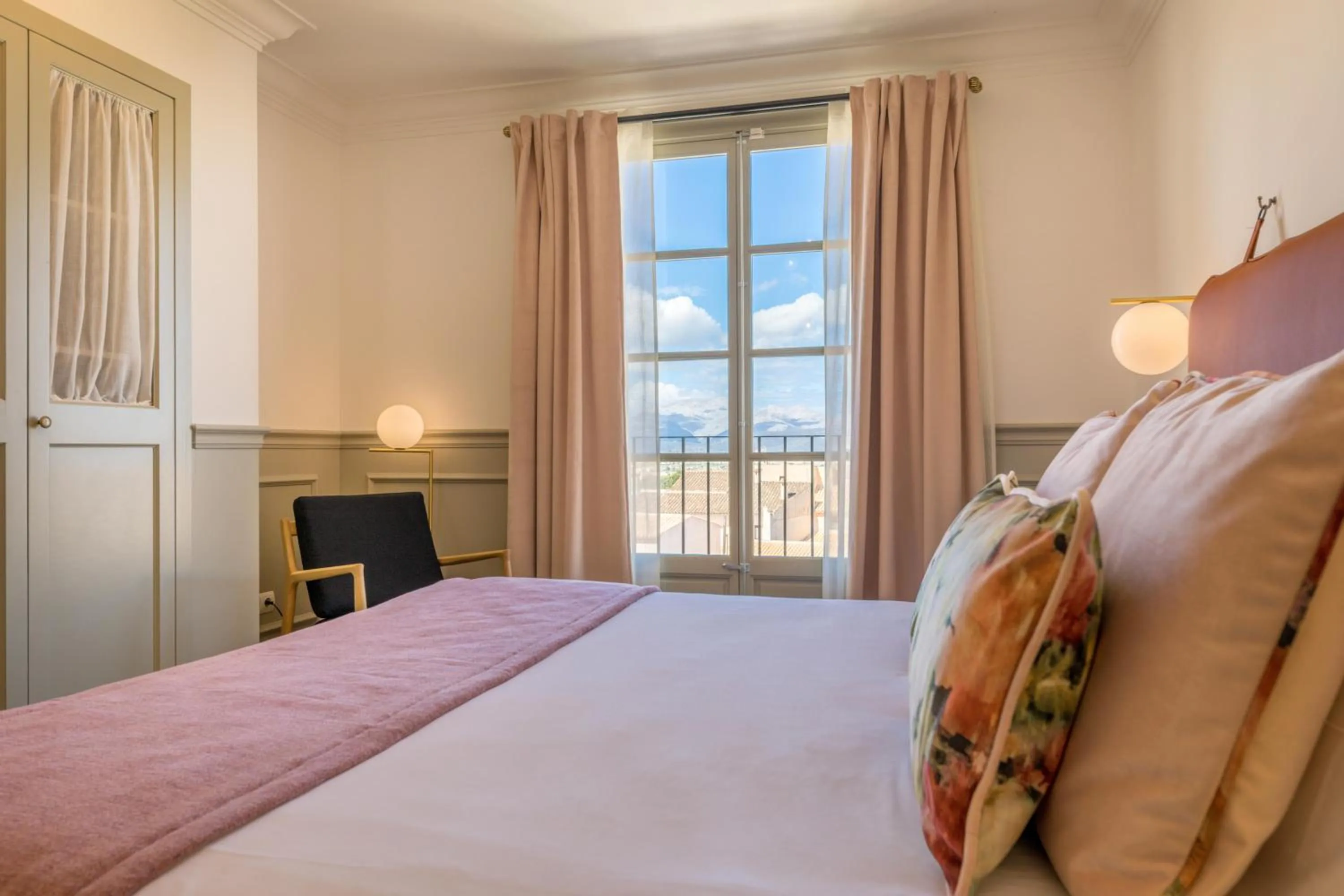 Bed in Can Ribera by Zafiro