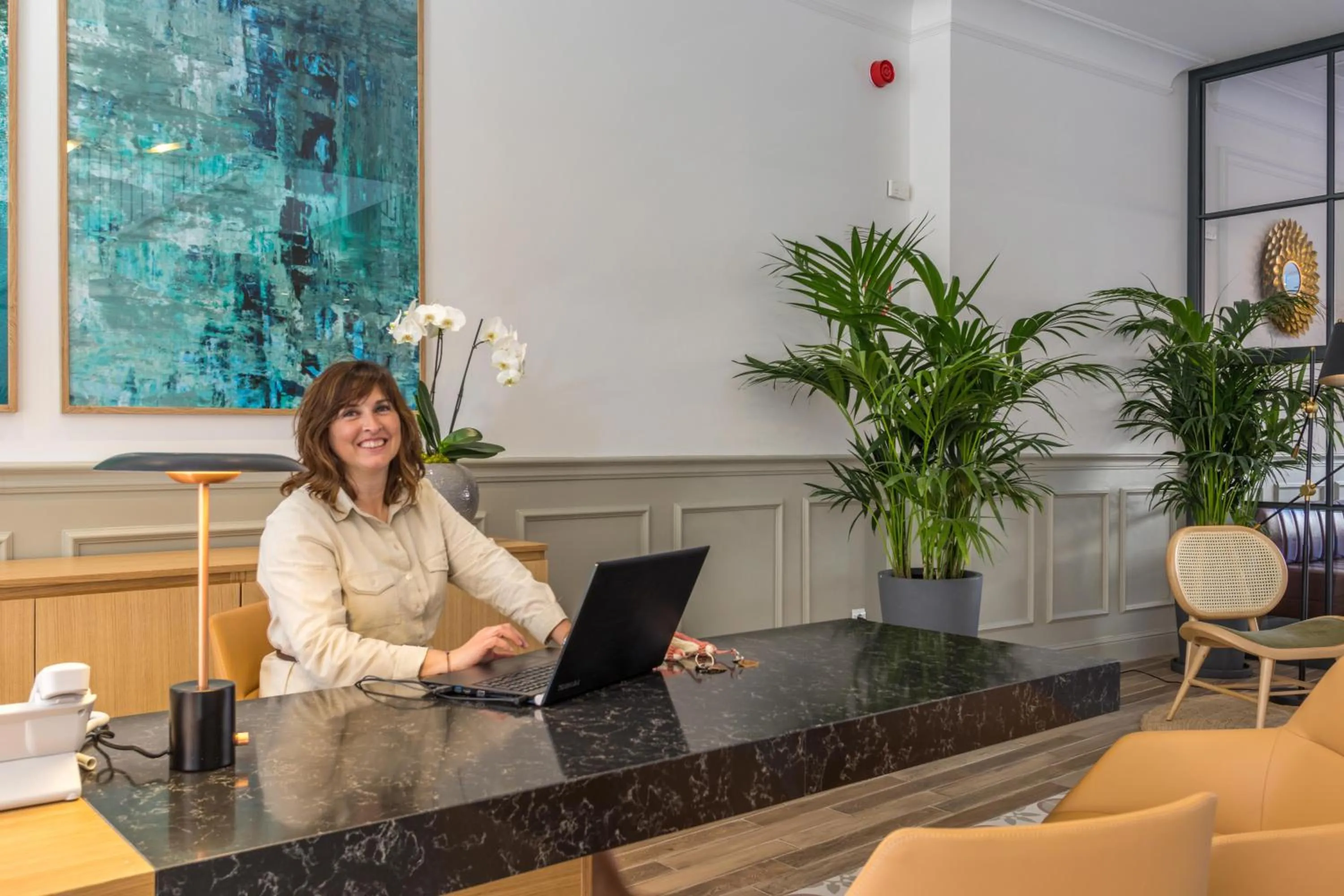 Lobby or reception in Can Ribera by Zafiro