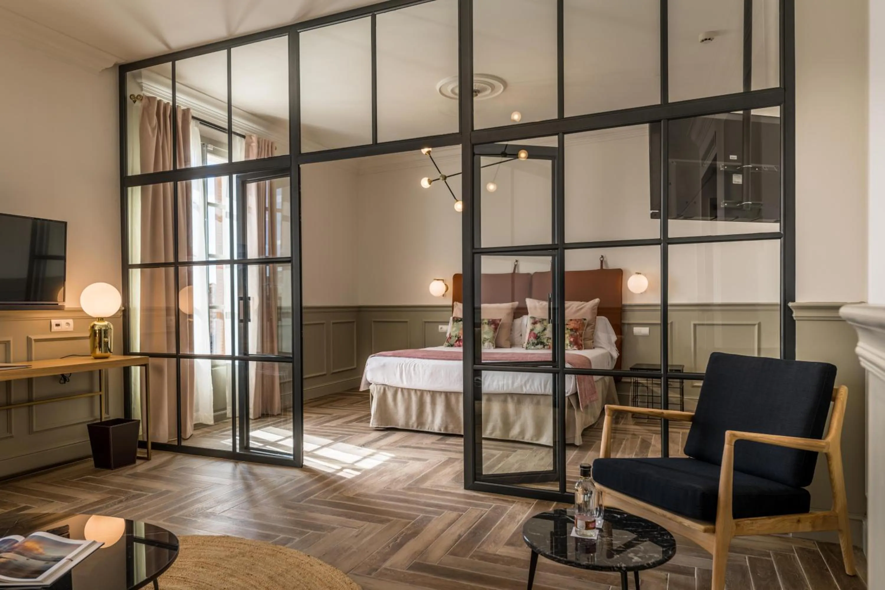 Bed in Can Ribera by Zafiro