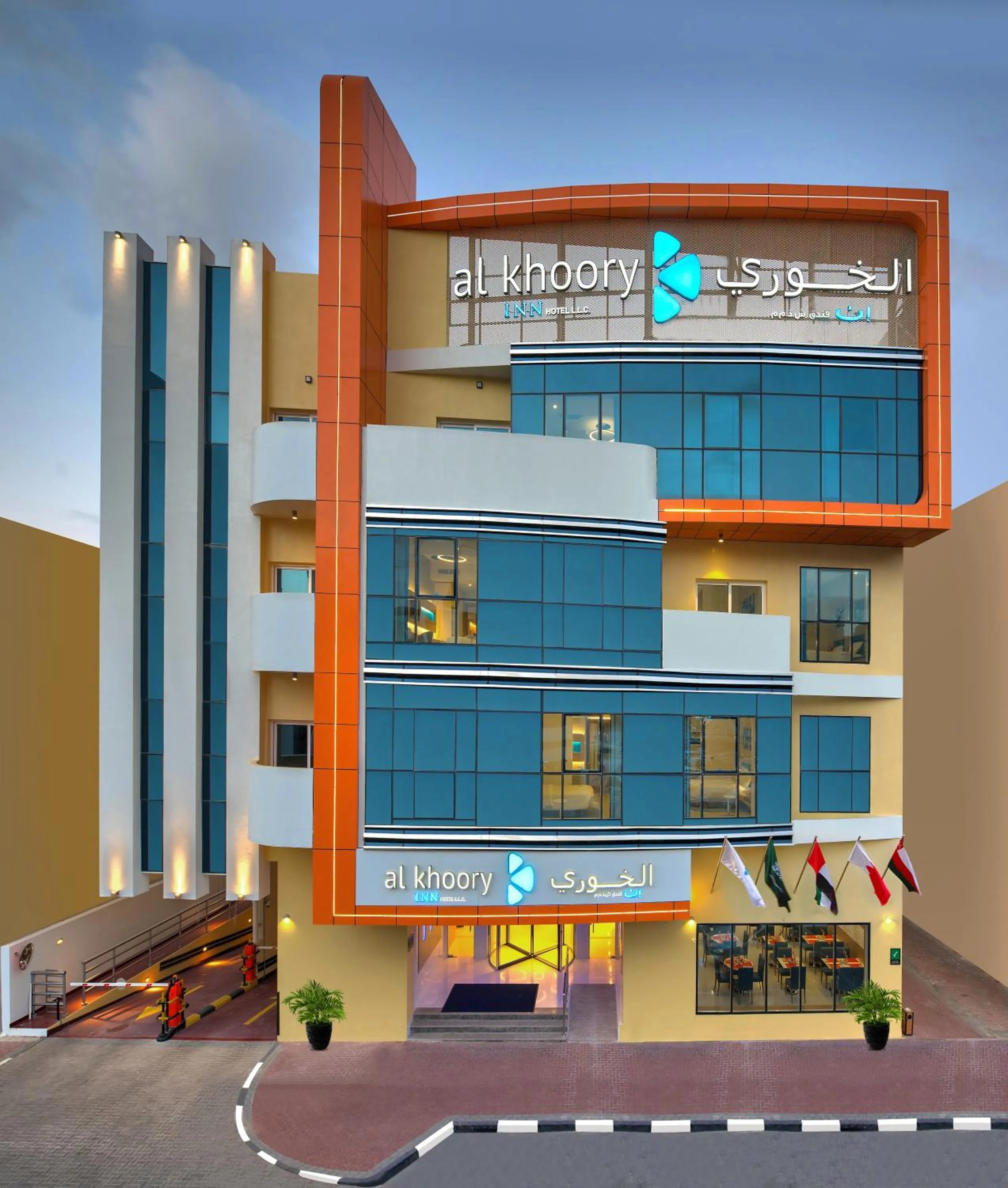 Property building in Al Khoory Inn Bur Dubai