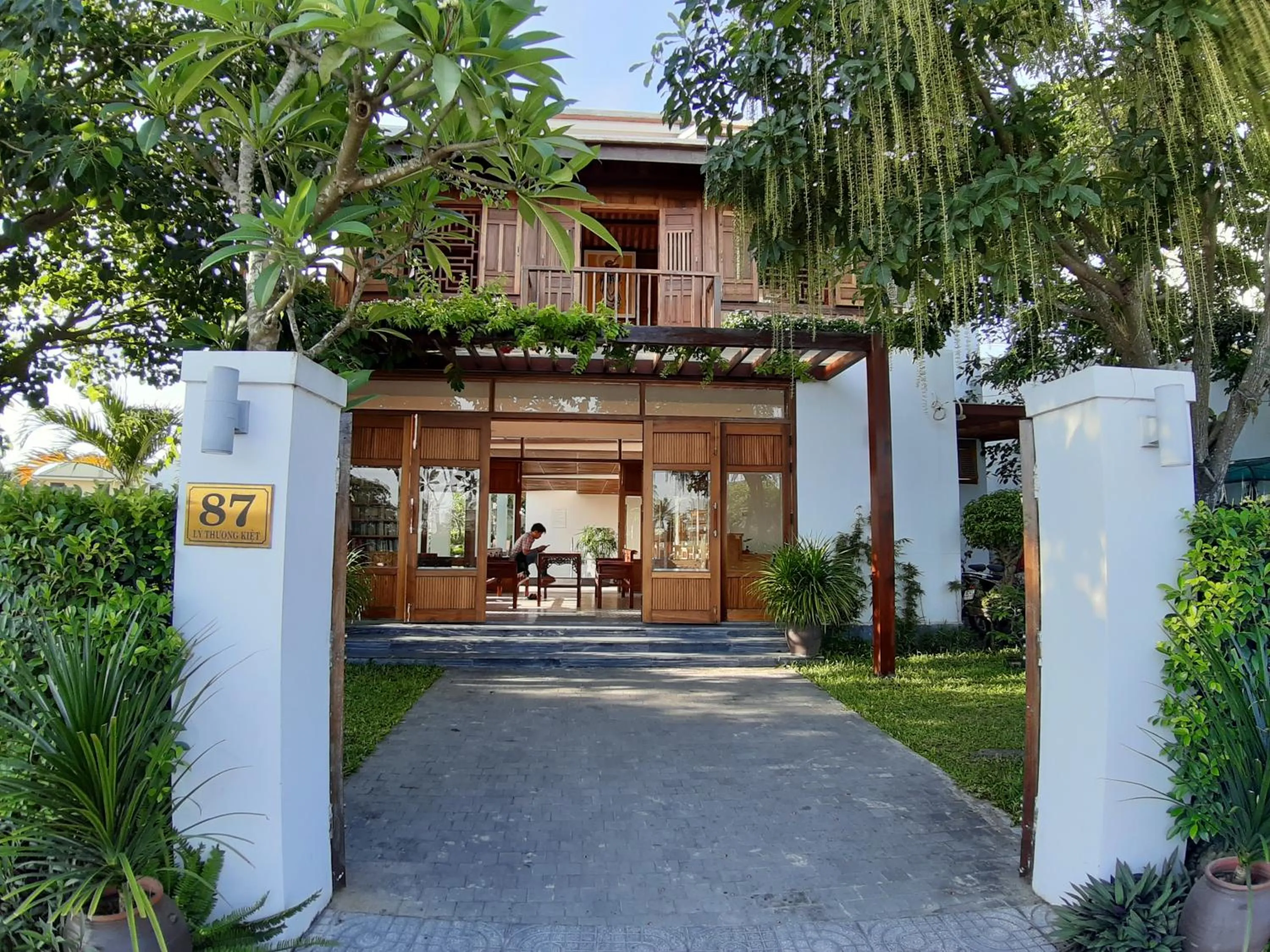 Facade/entrance in ZEN Boutique Hoi An - Eco-Friendly Villa