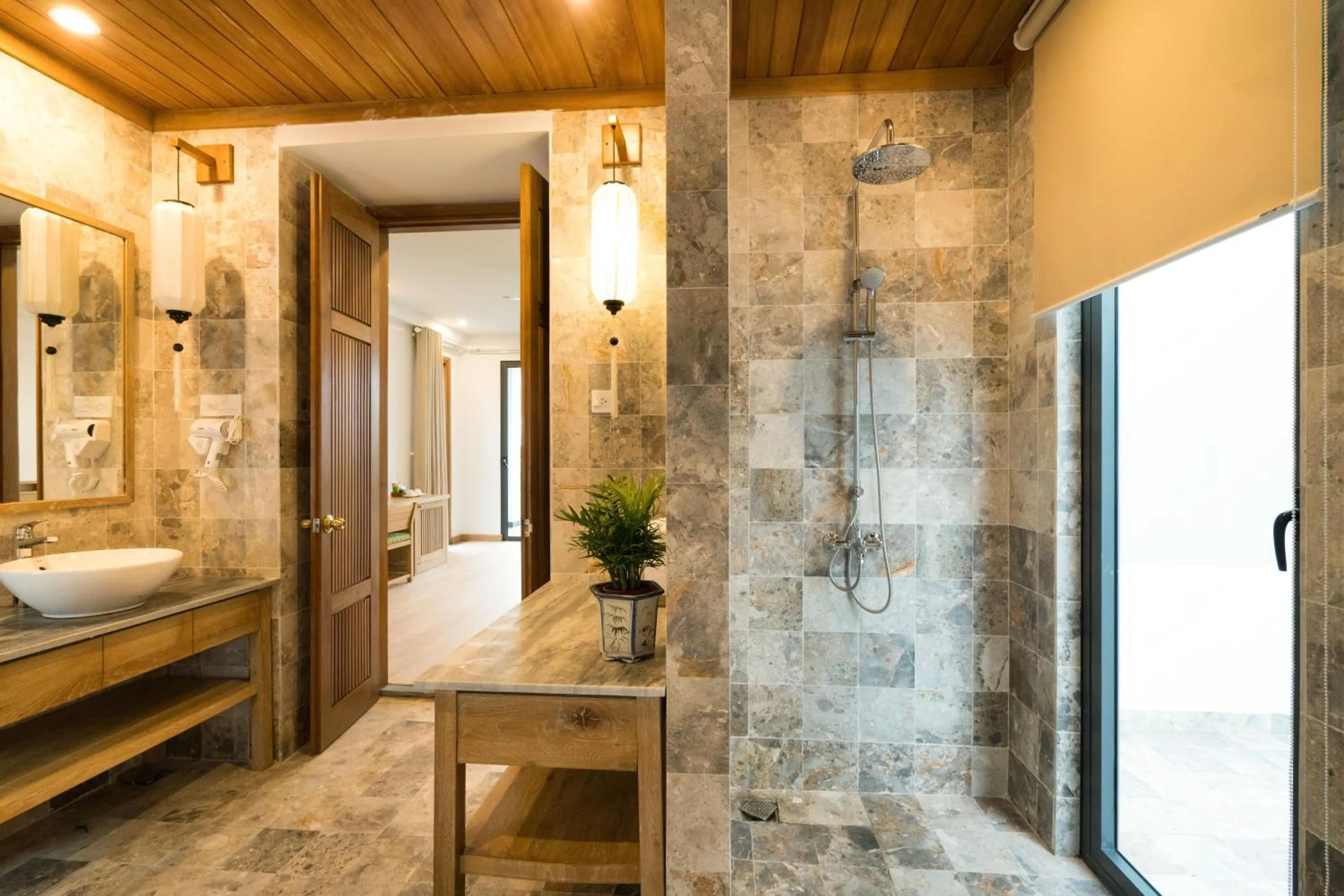 Bathroom in ZEN Boutique Hoi An - Eco-Friendly Villa