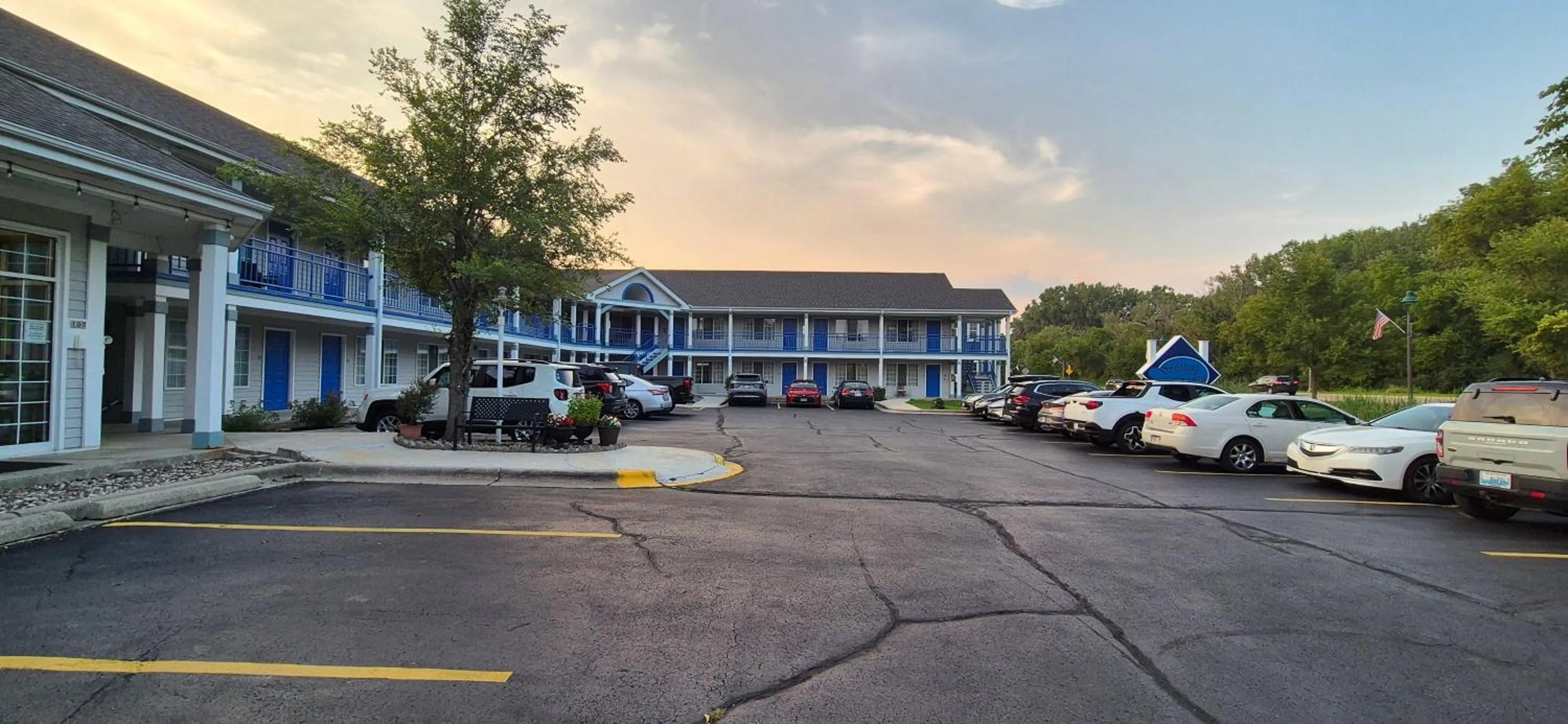 Property building in Fontana Village Inn