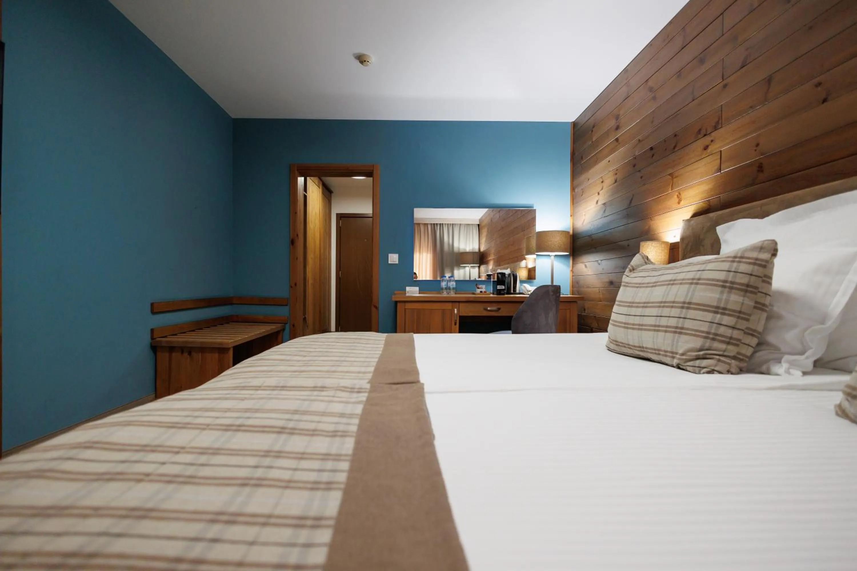 Bed in Katarino SPA Hotel