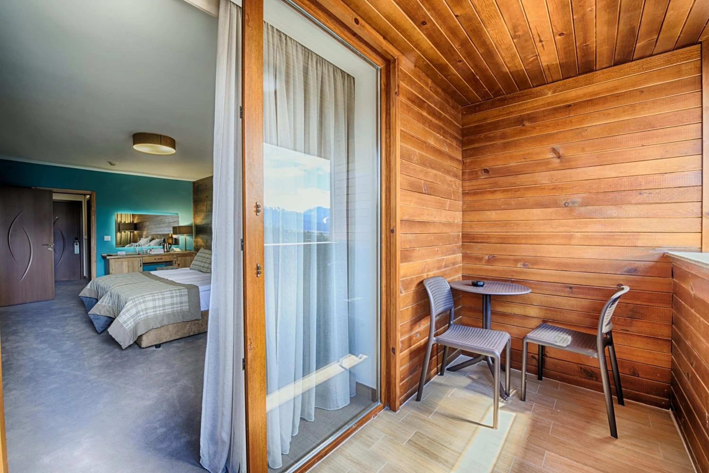 Balcony/Terrace in Katarino SPA Hotel