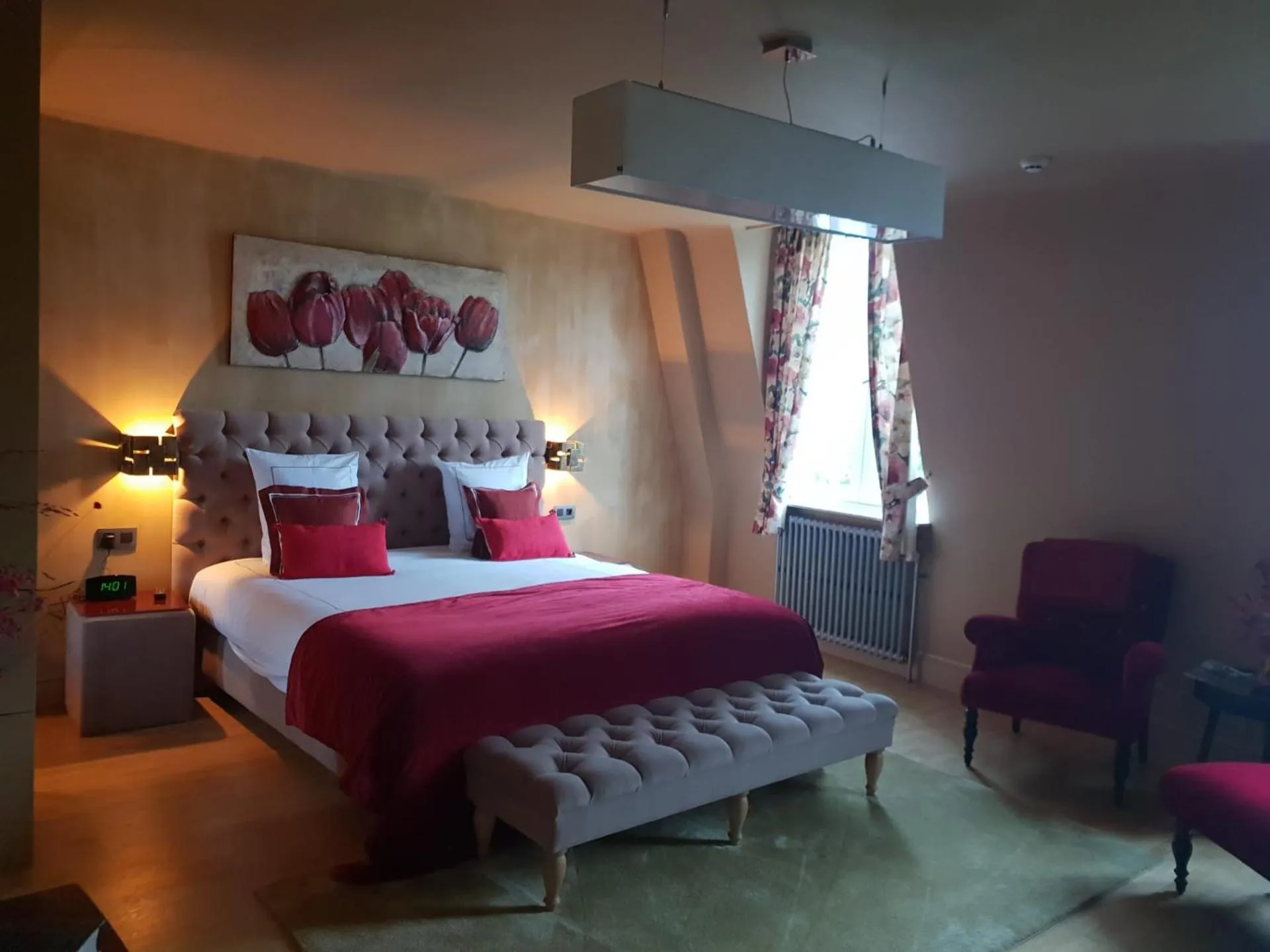 Bed in Notarishuis Beveren B&B