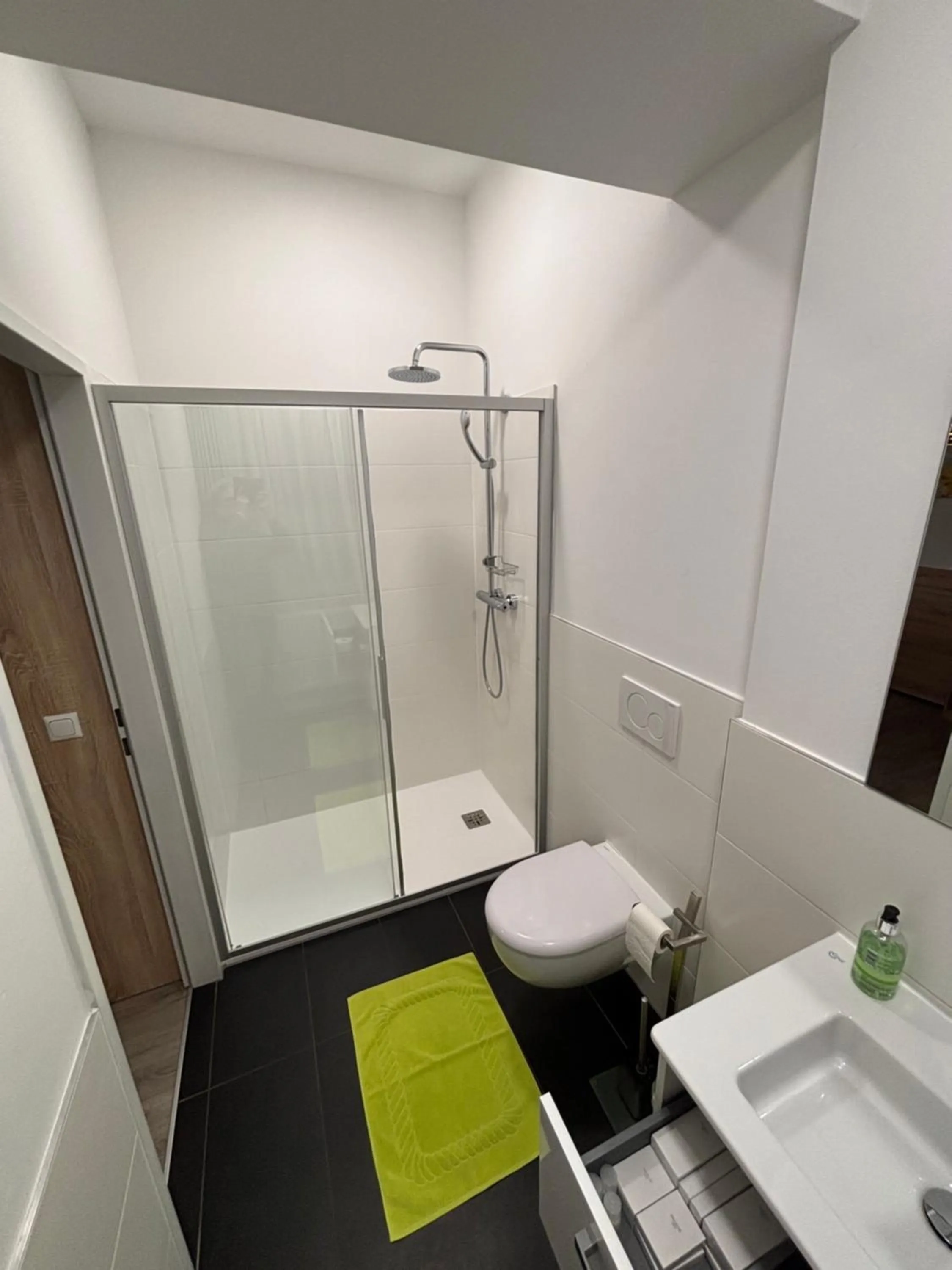 Shower in Hotel Garni Ilys Inn