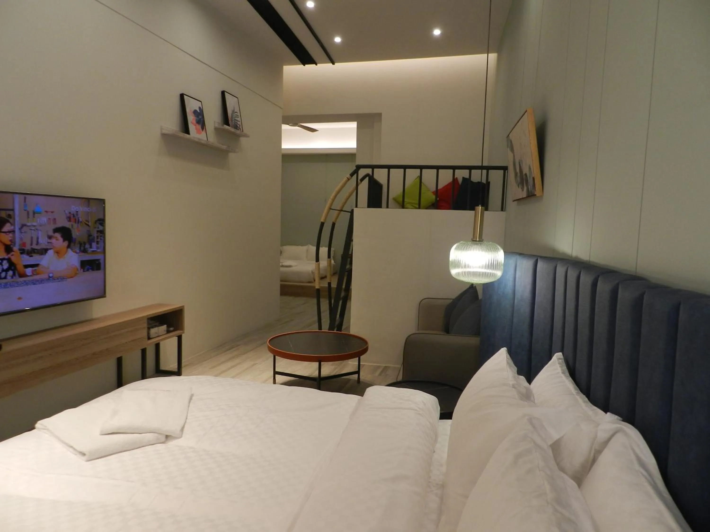 Bed in 谷關明高溫泉 Mingao Hot Spring Resort