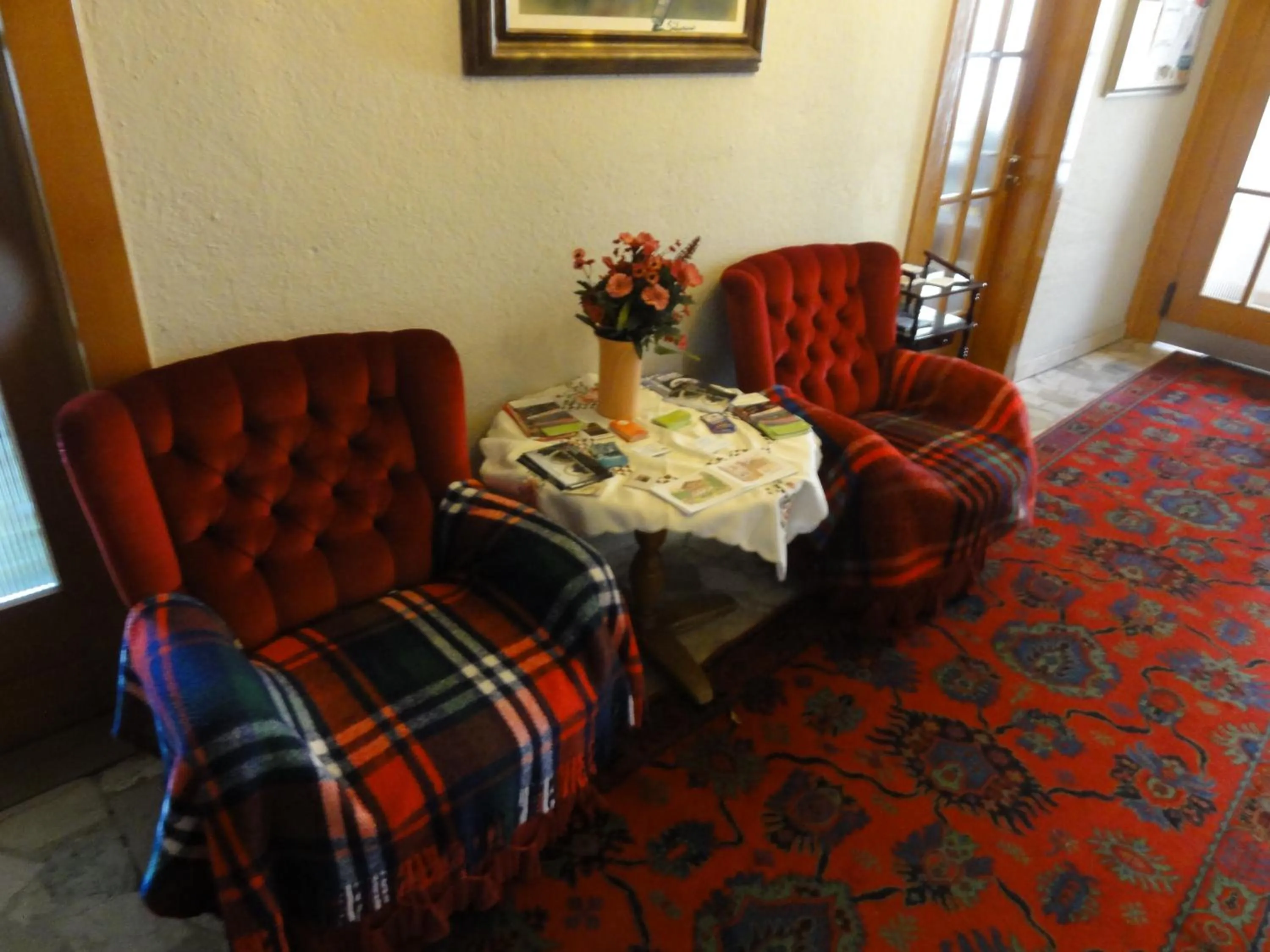 Lobby or reception in Hotel Cima