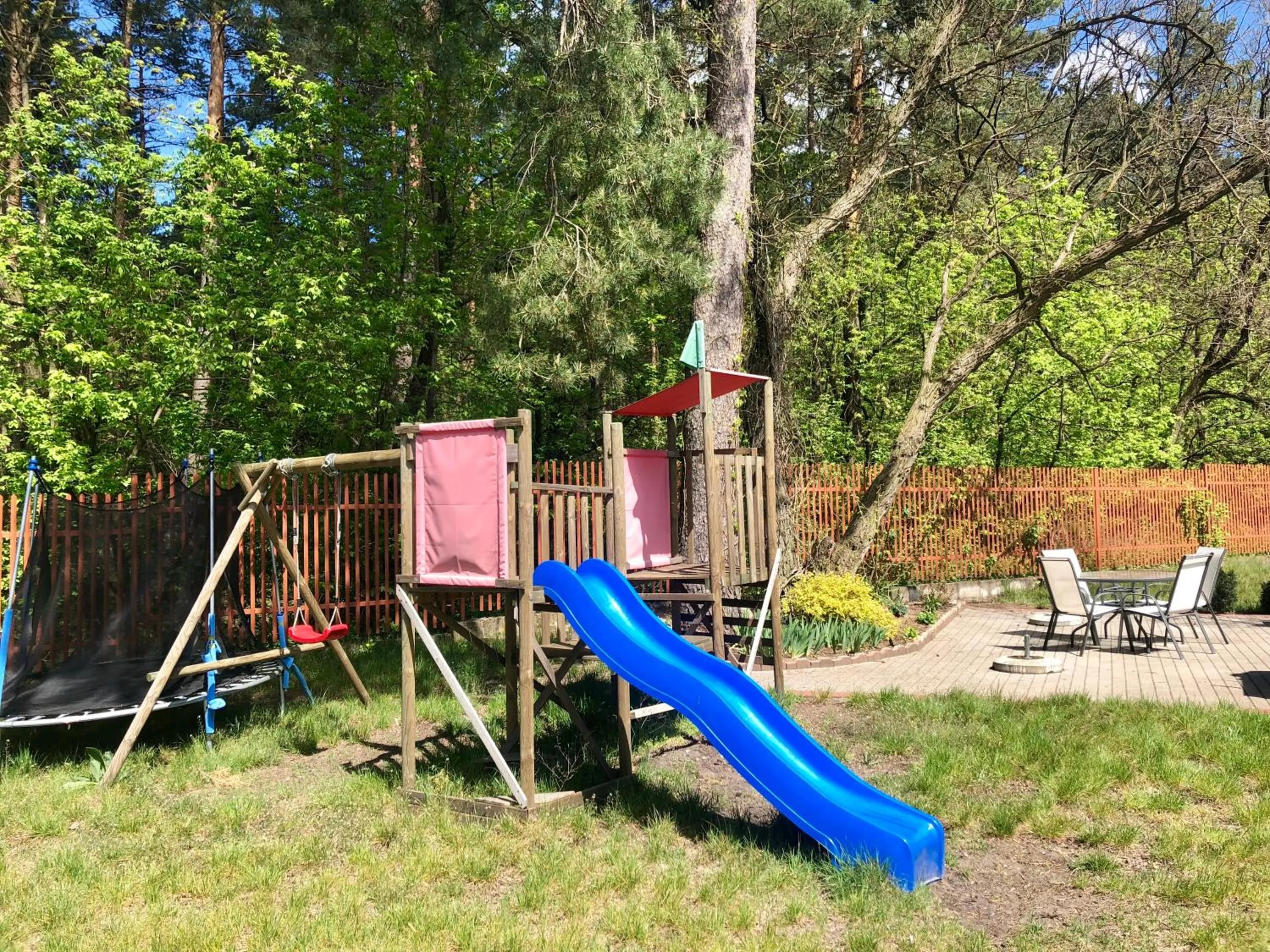 Children play ground in Sosnowe Zacisze