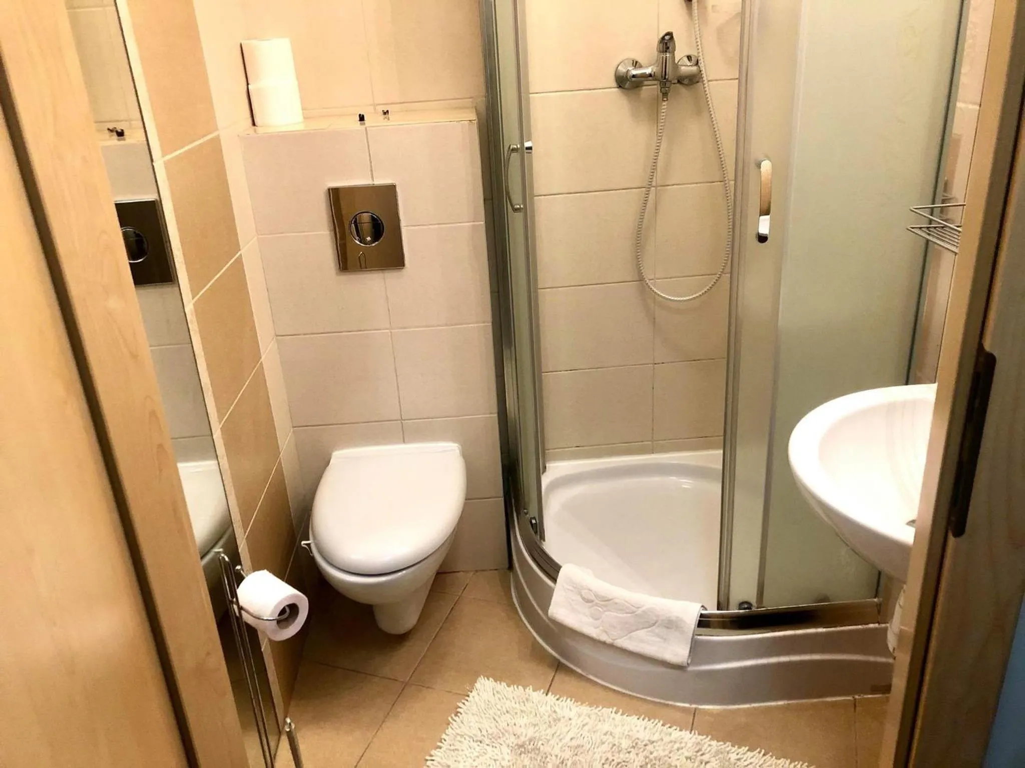 Bathroom in Sosnowe Zacisze