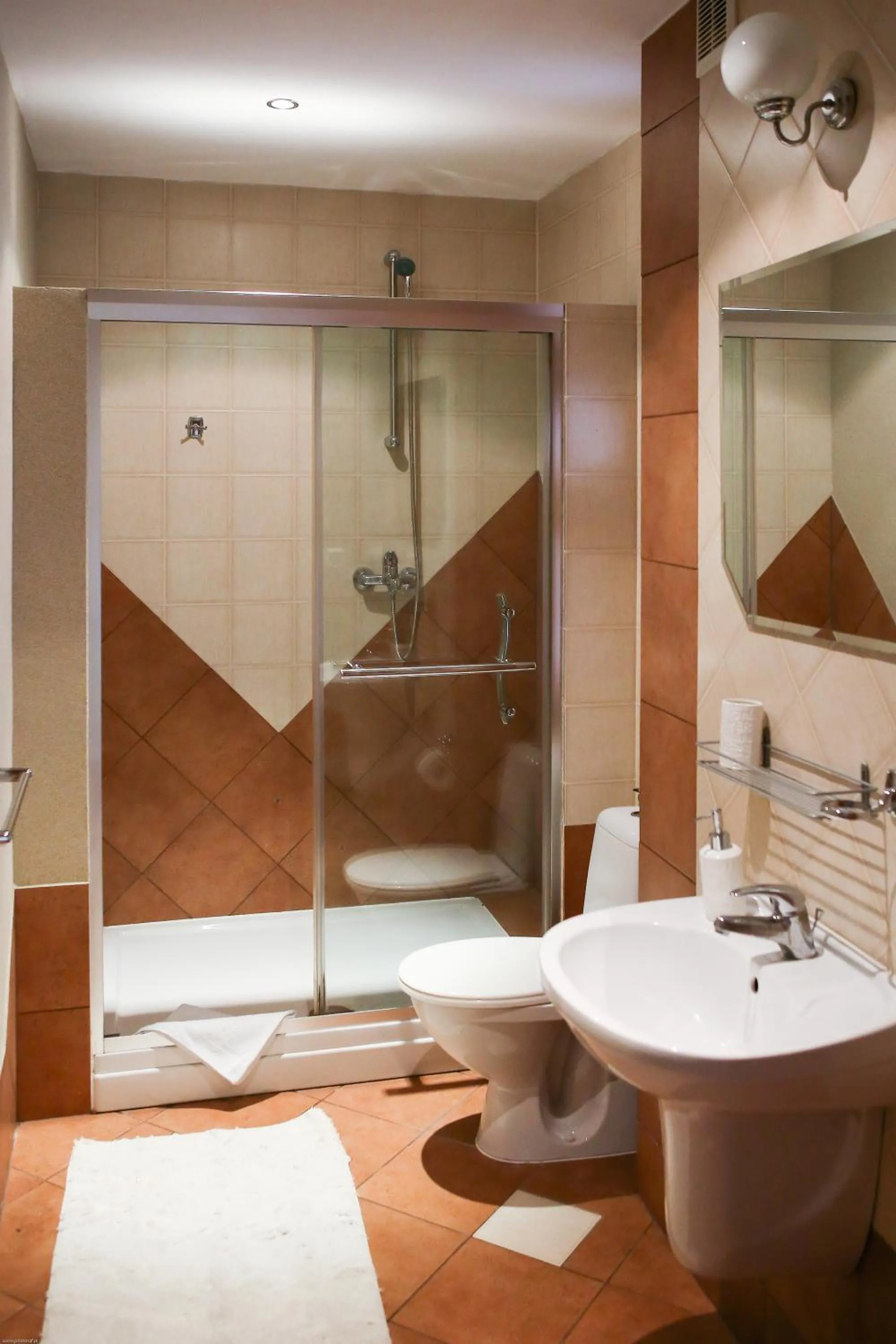 Bathroom in Sosnowe Zacisze