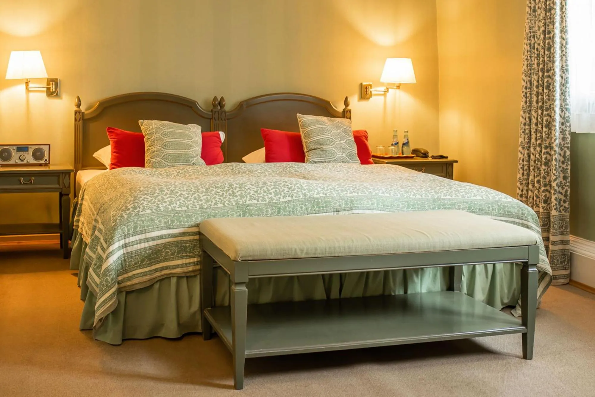 Bed in Hotel Schloss Büdingen