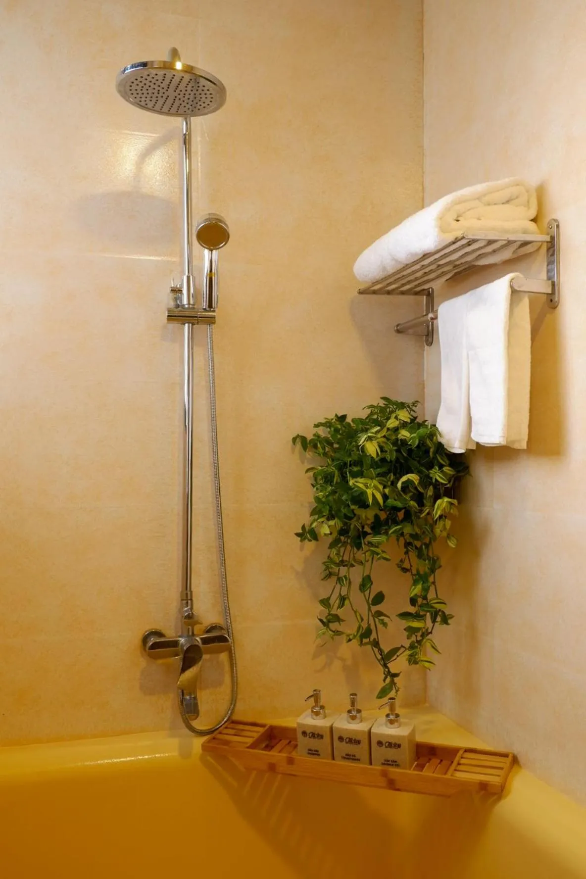 Shower in Tasme Hotel