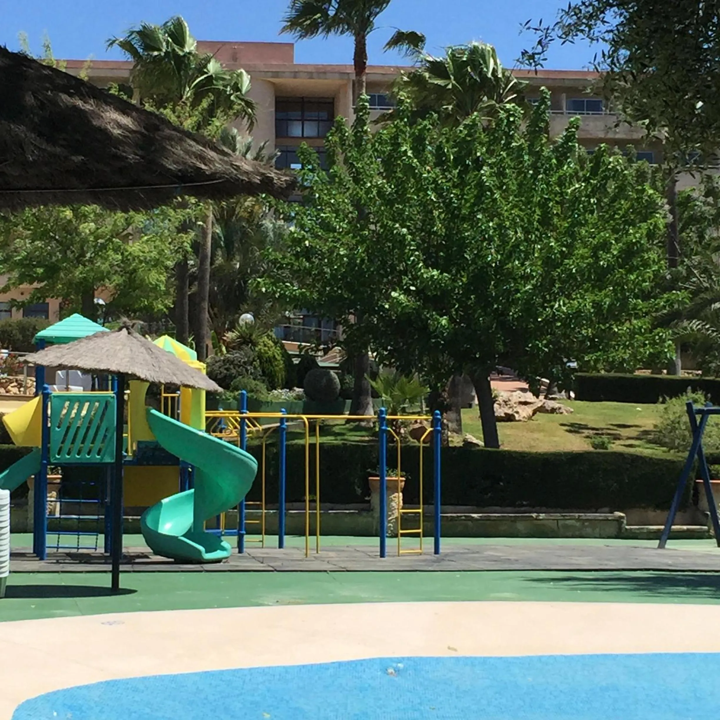 Children play ground in Hotel Club Cala Romani