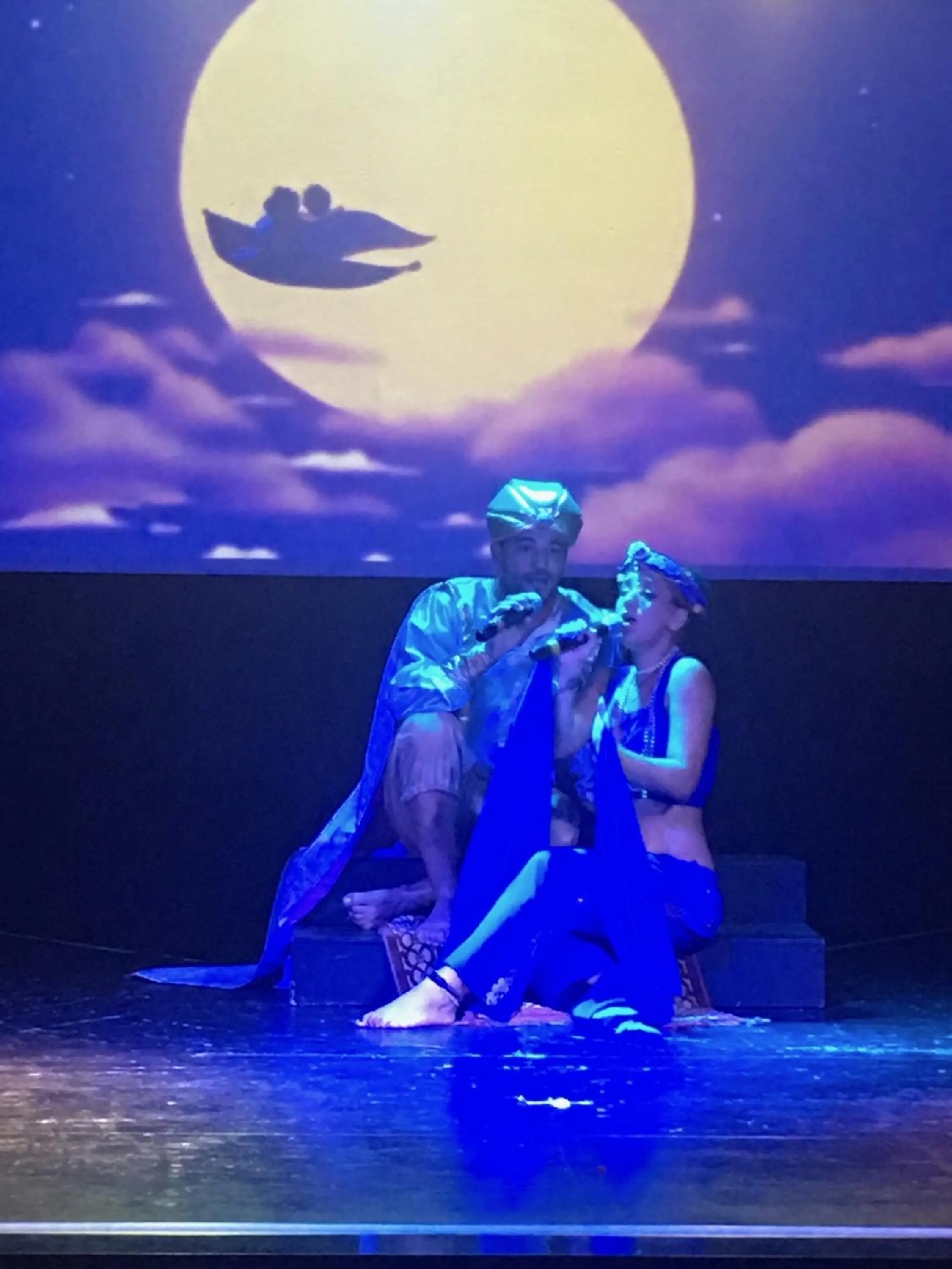 Evening entertainment in Hotel Club Cala Romani