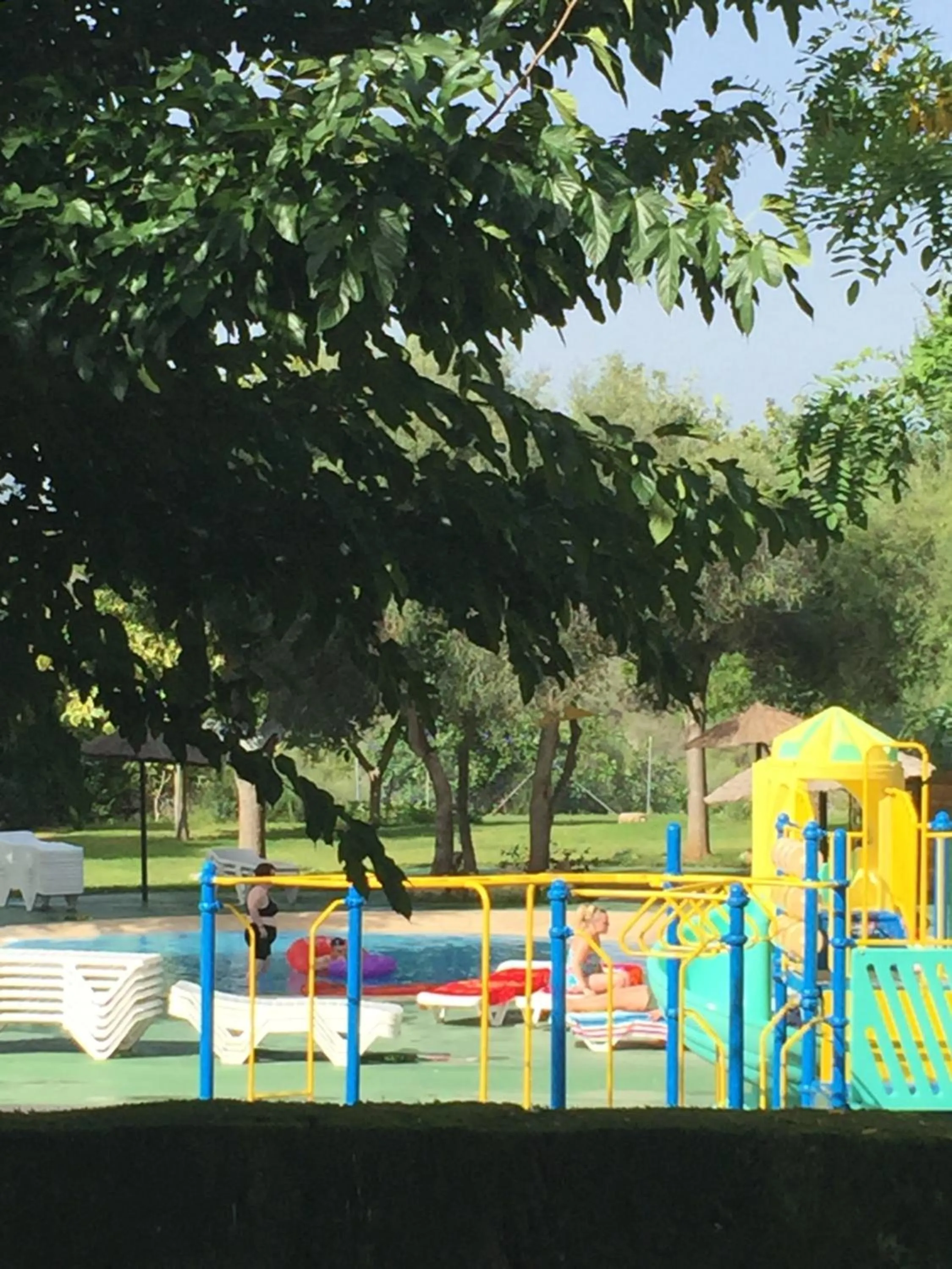 Children play ground in Hotel Club Cala Romani