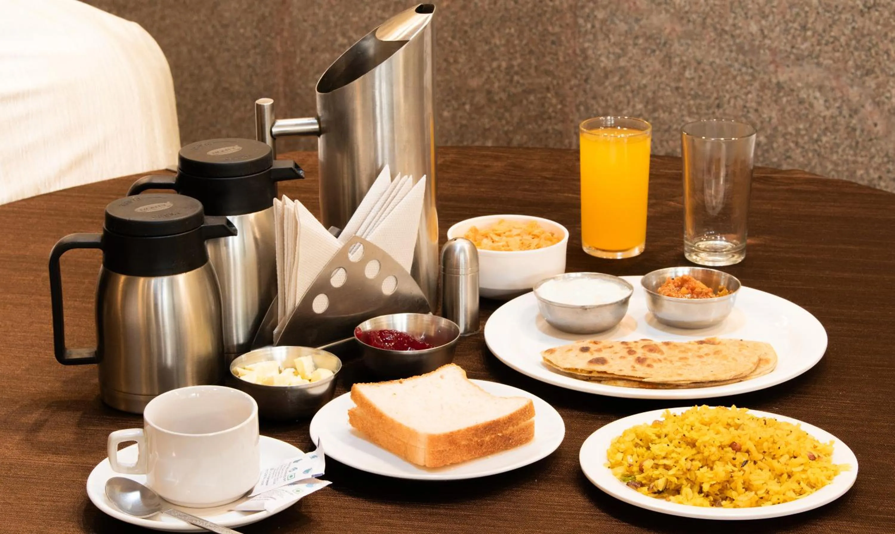 Breakfast in Treebo The Anchorage Malviya Nagar