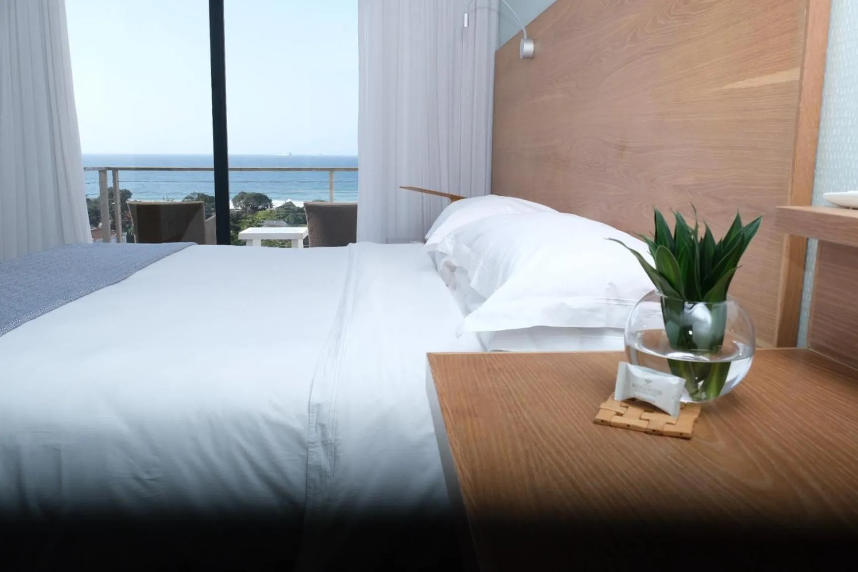 Bed in Ocean Vista Boutique Guest House