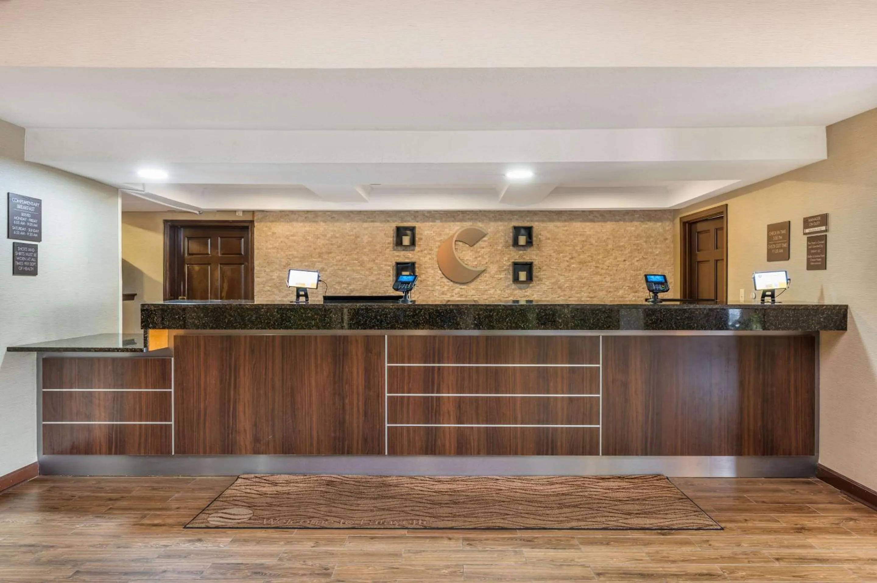 Lobby or reception in Comfort Inn Lafayette I-65