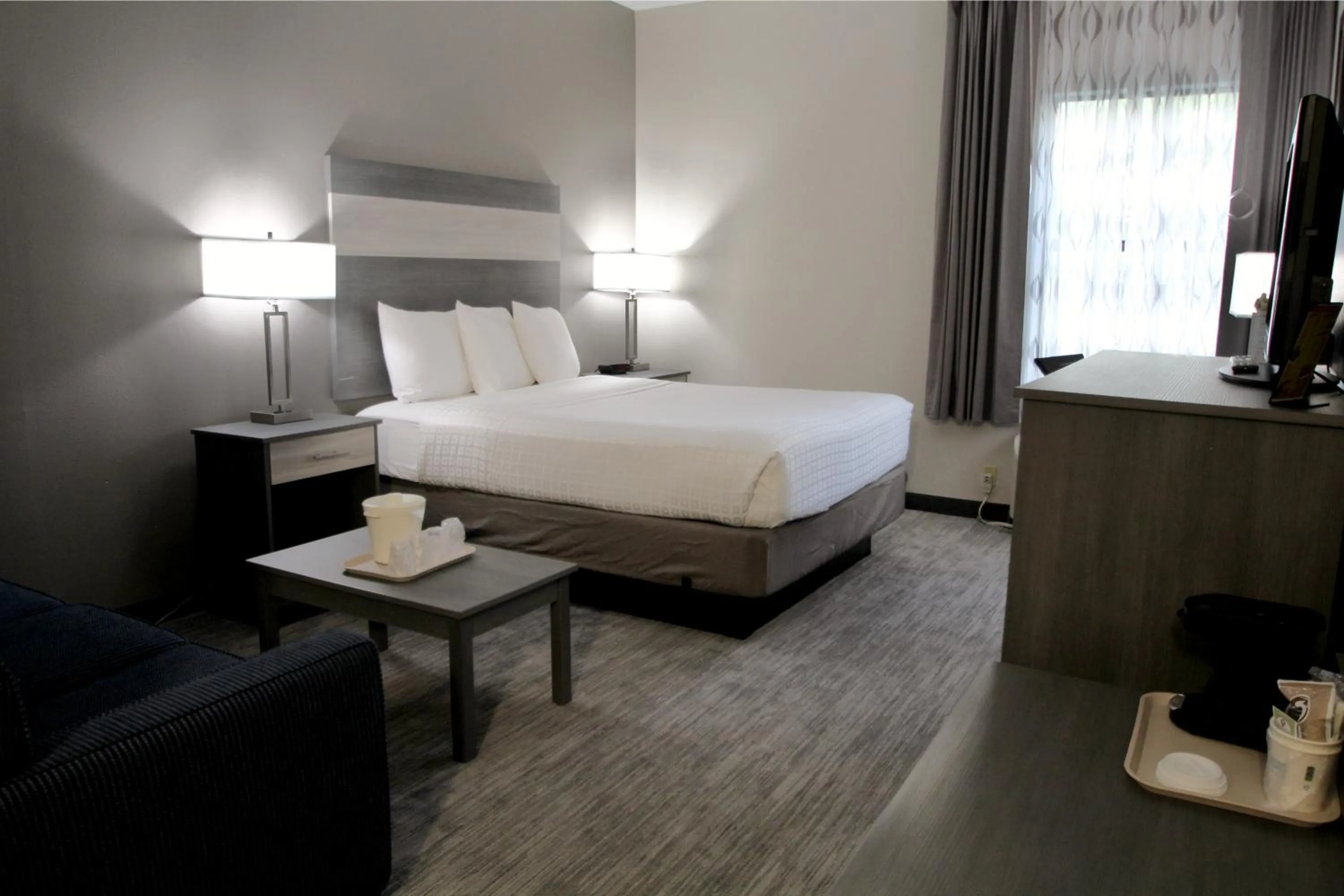 Bed in Baymont by Wyndham Lafayette - Purdue University