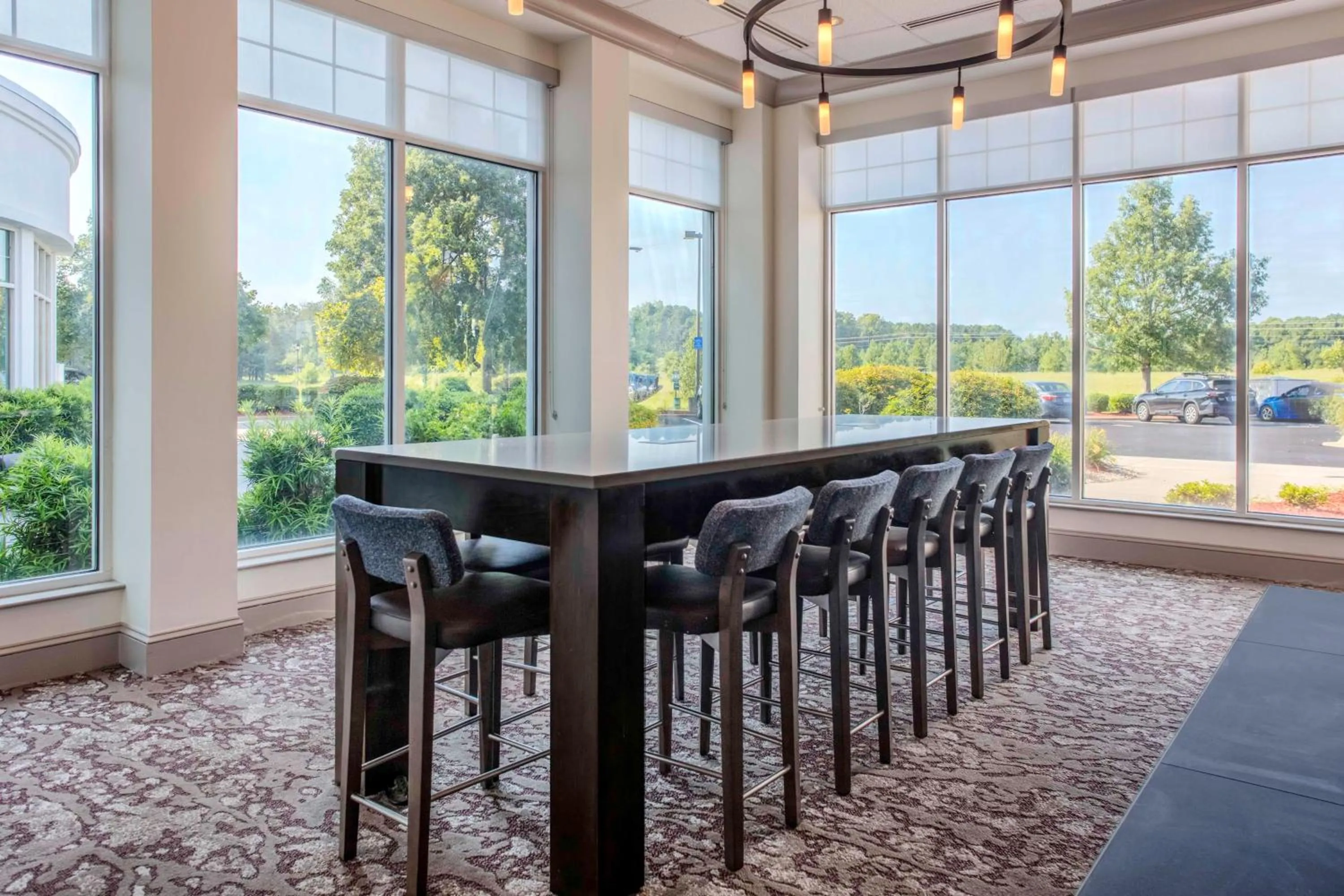 Lobby or reception in Hilton Garden Inn Roanoke Rapids