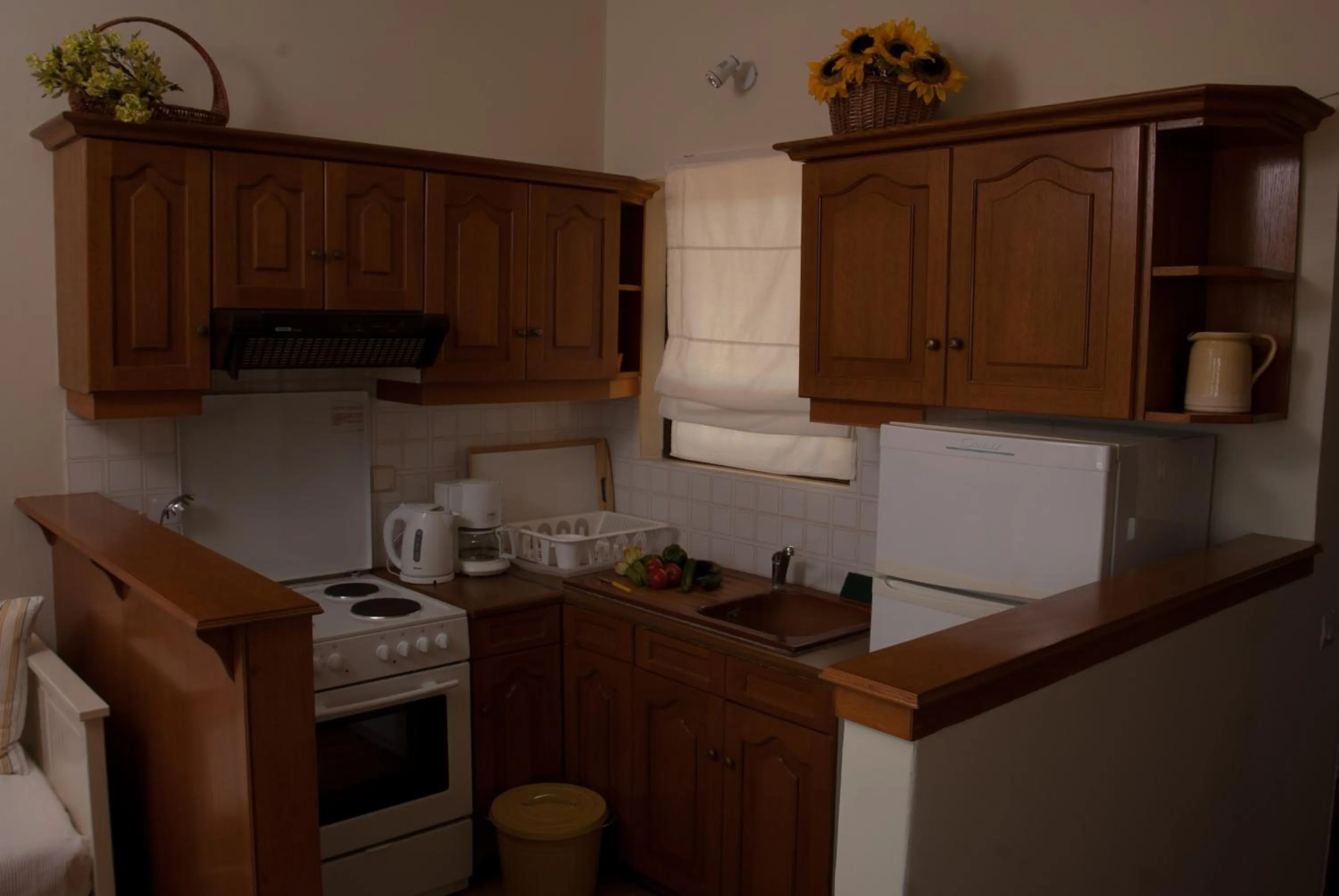 Kitchen or kitchenette in Amboula Beach Apartments